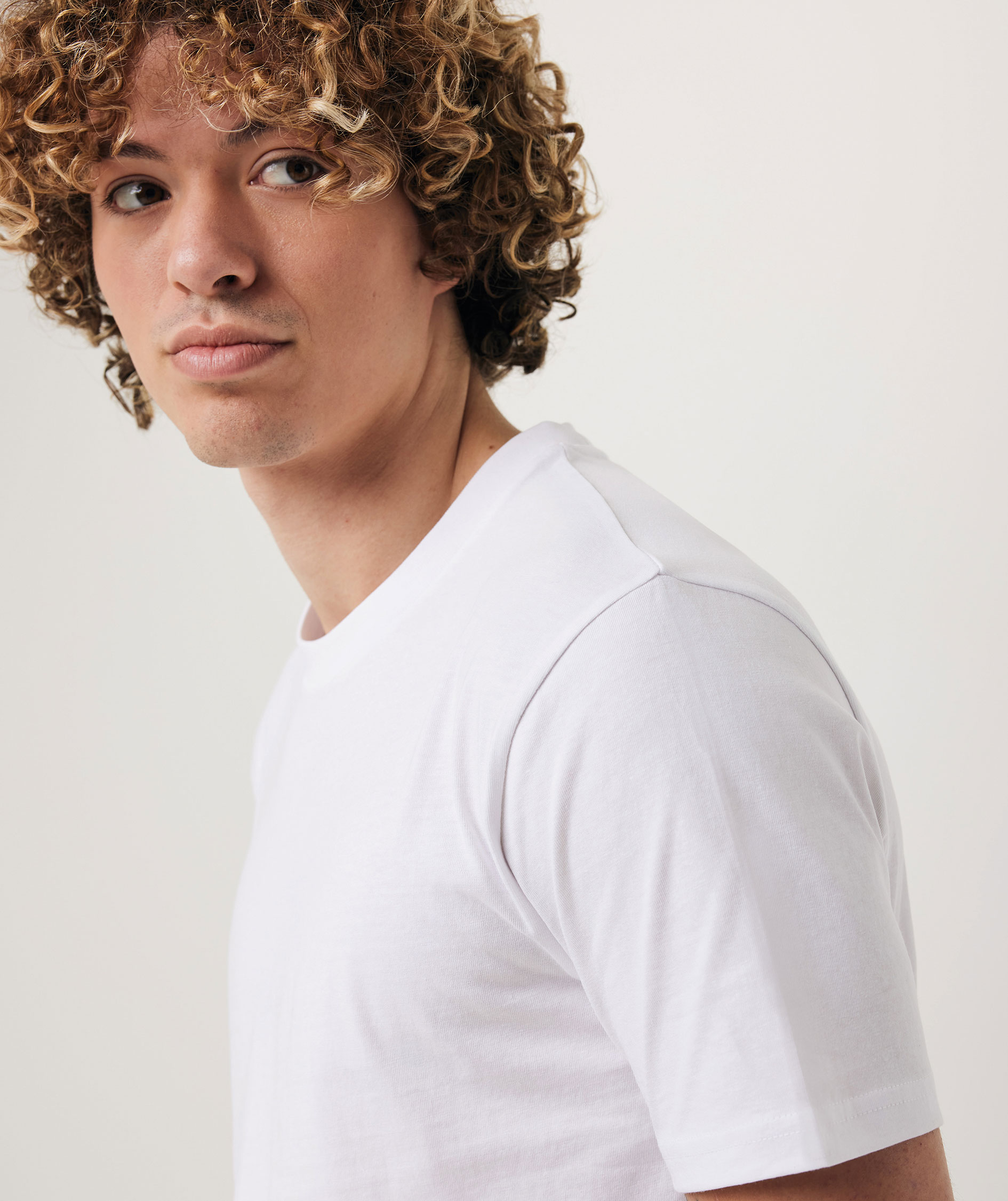 Iqoniq Brett T-shirt, Recycled White, large image number 6