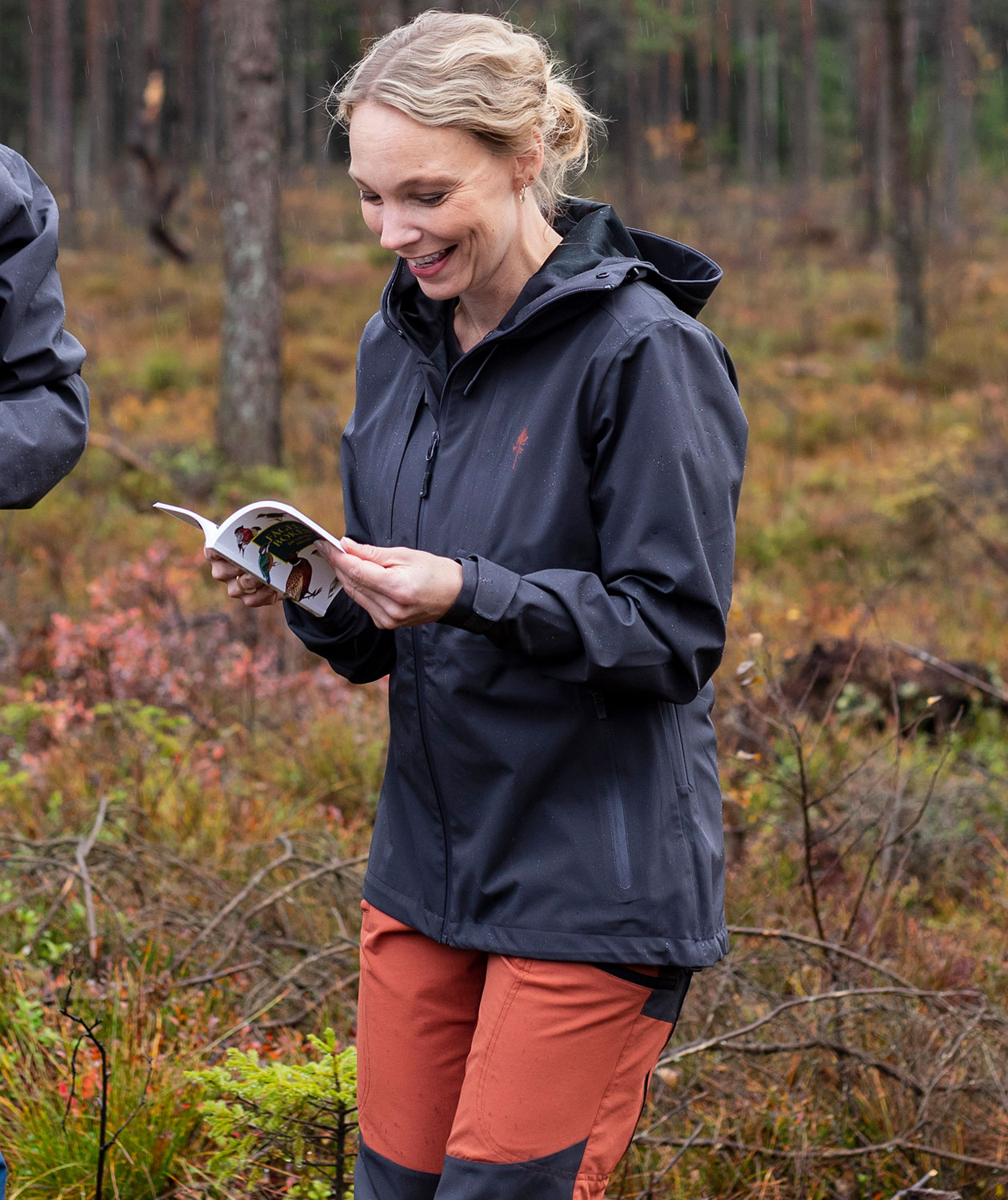 Pinewood Brenton damebukser, Terracotta/Dark Anthracite, large image number 3