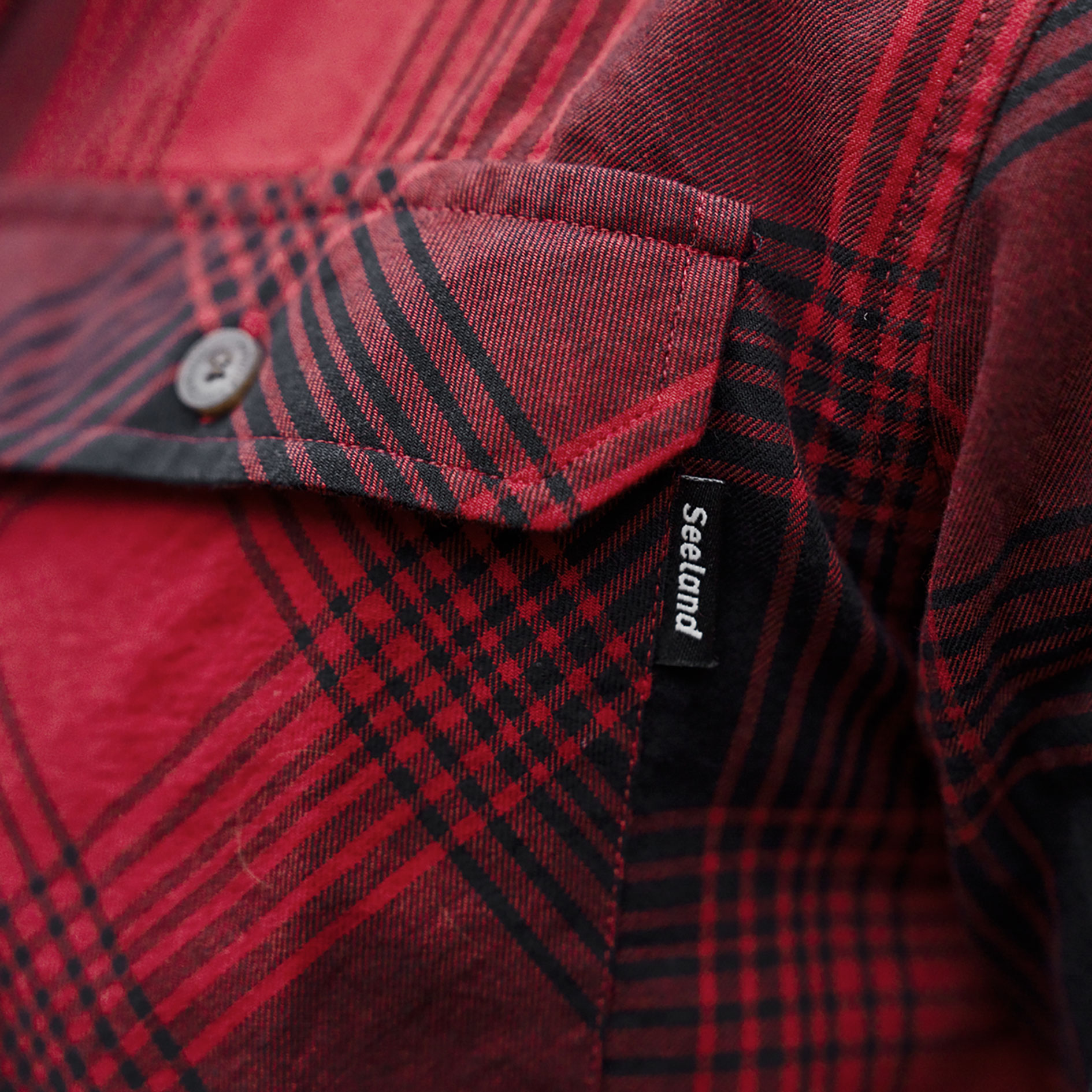 Seeland Glen lumberjack shirt, Red Check, large image number 4