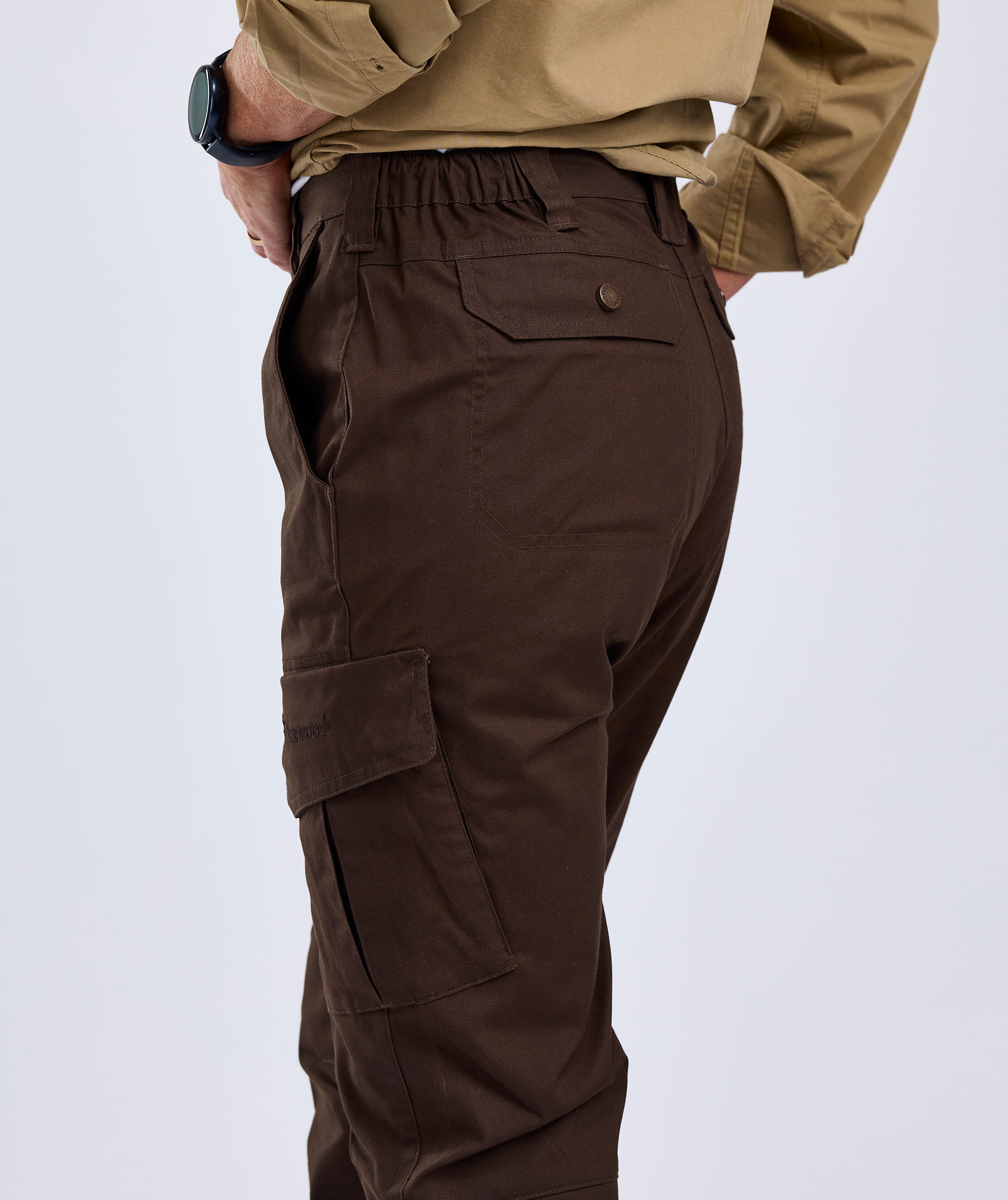 Pinewood Finnveden Outdoor damebukser, Dark brown, large image number 4