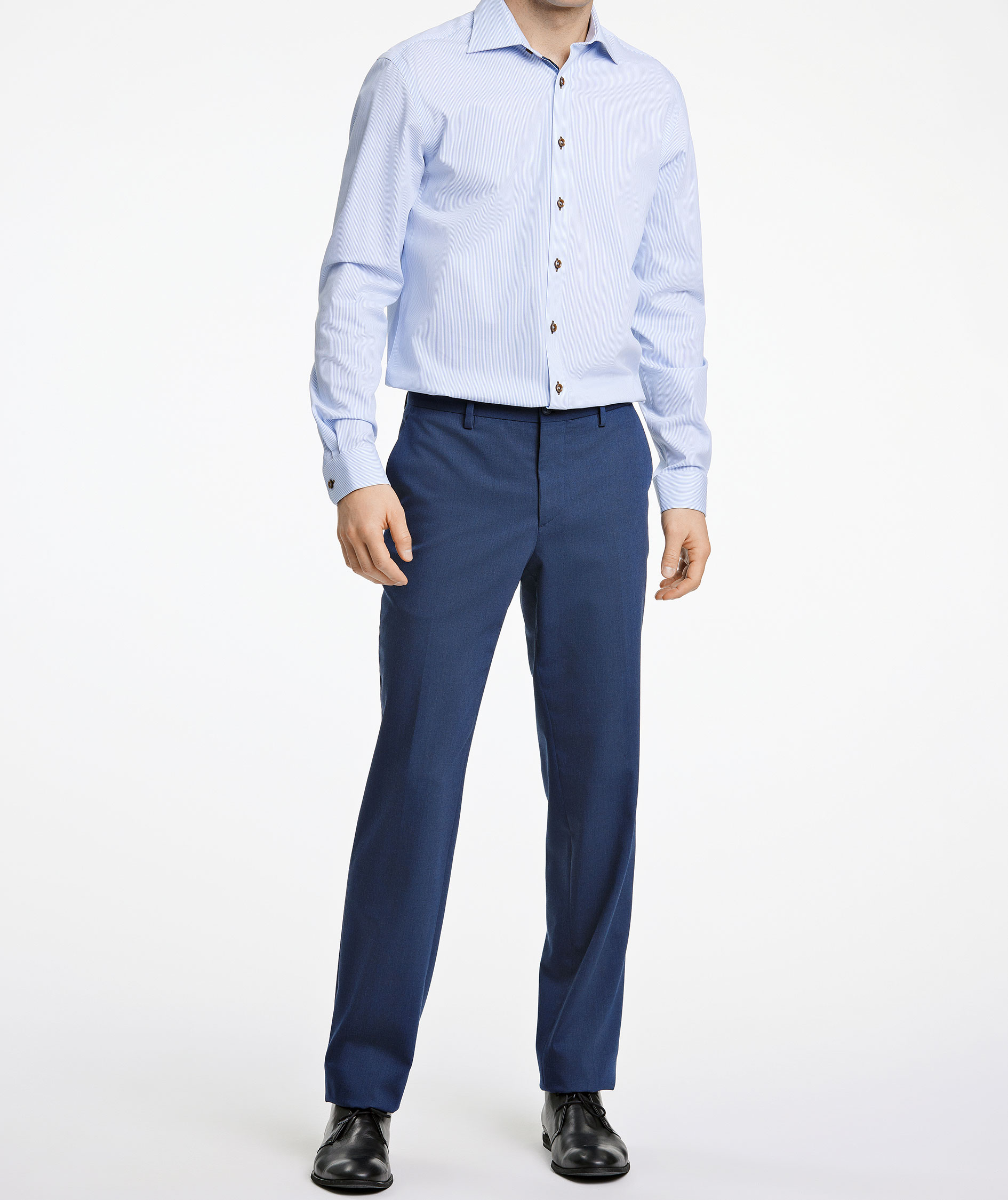 Lindbergh Modern fit habitbukser med uld