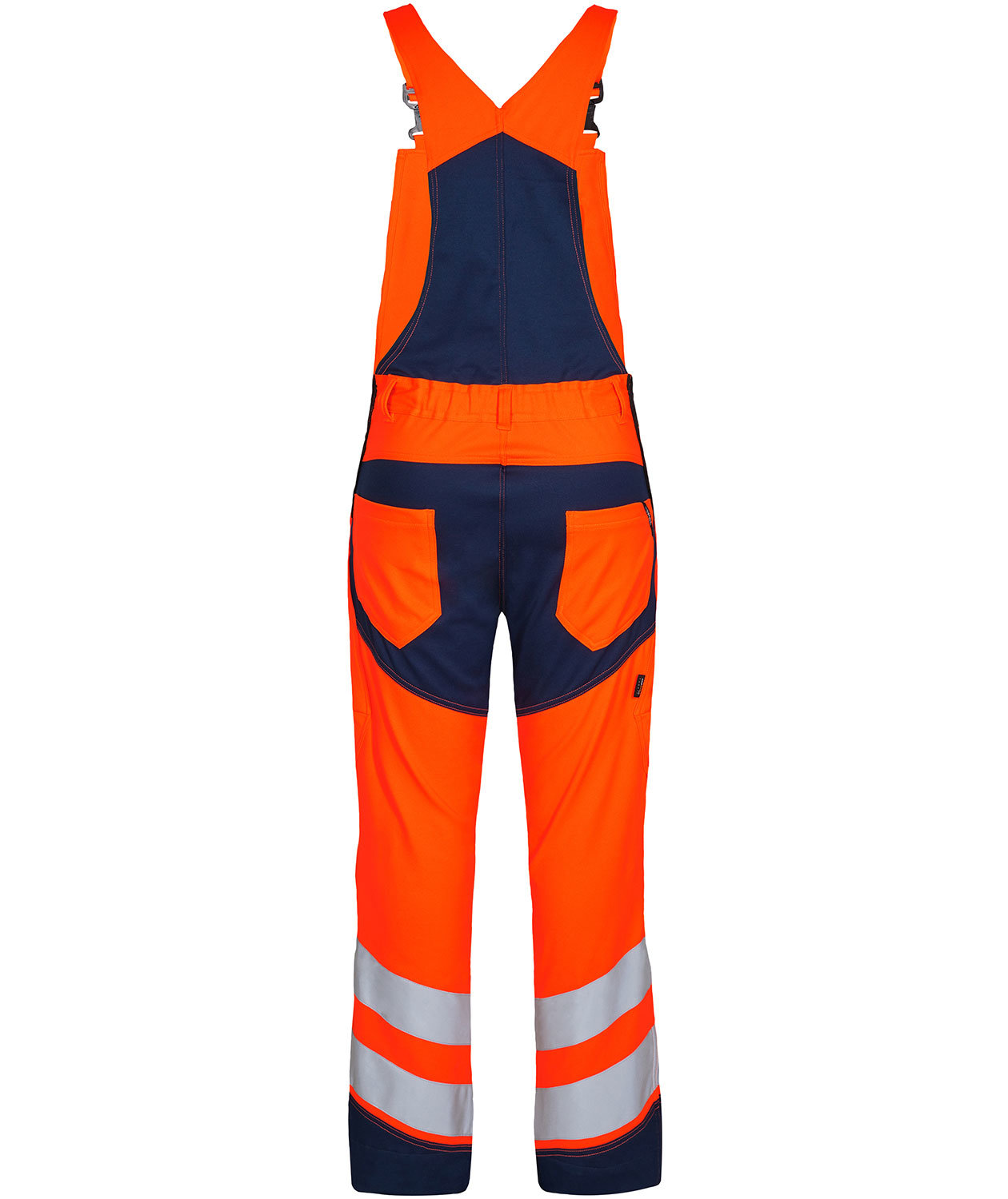 Engel Safety h&auml;ngselbyxa, Orange/Blue Ink, large image number 1