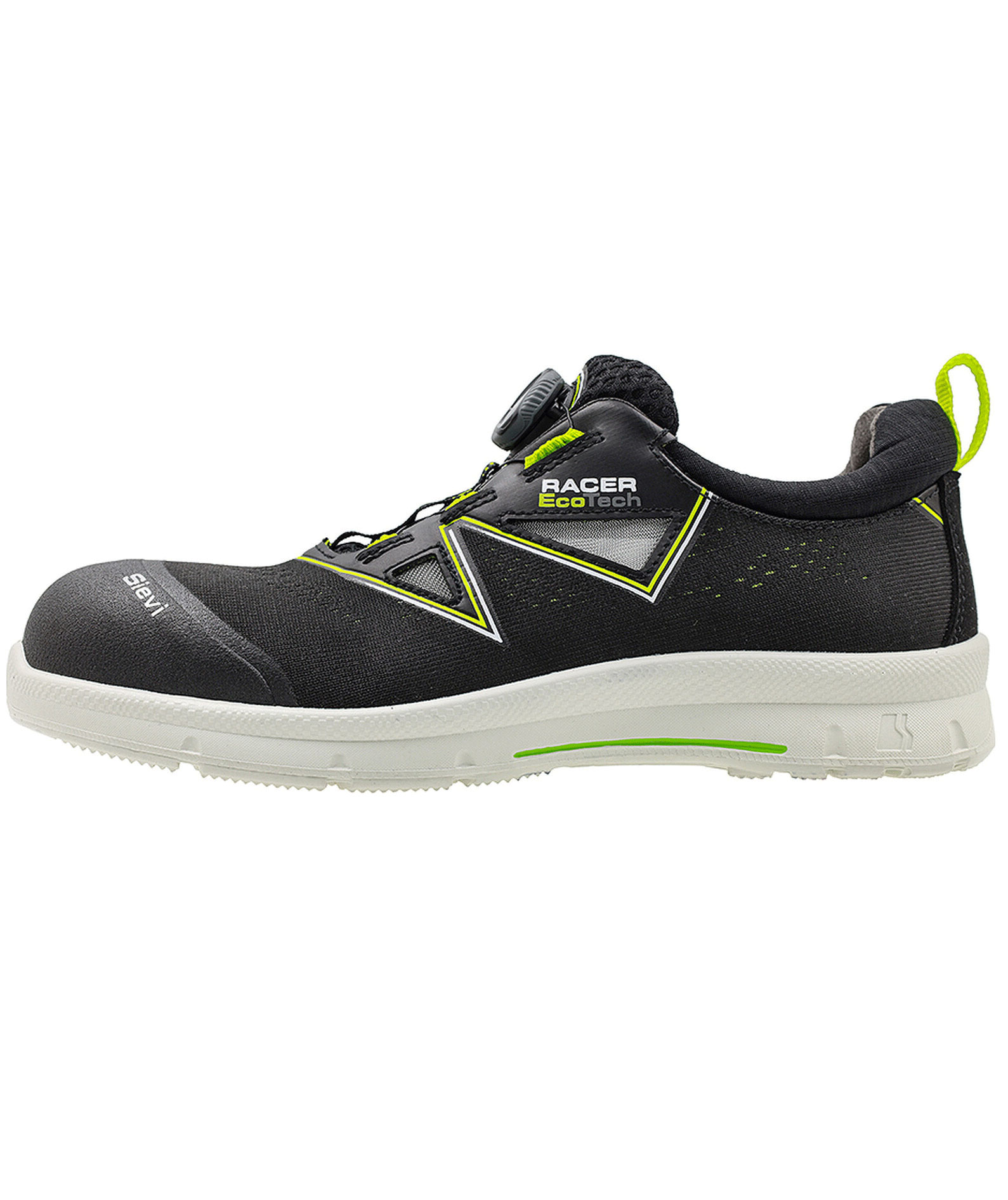 Sievi EcoTech free roller safety shoes S1PL, Black, large image number 0