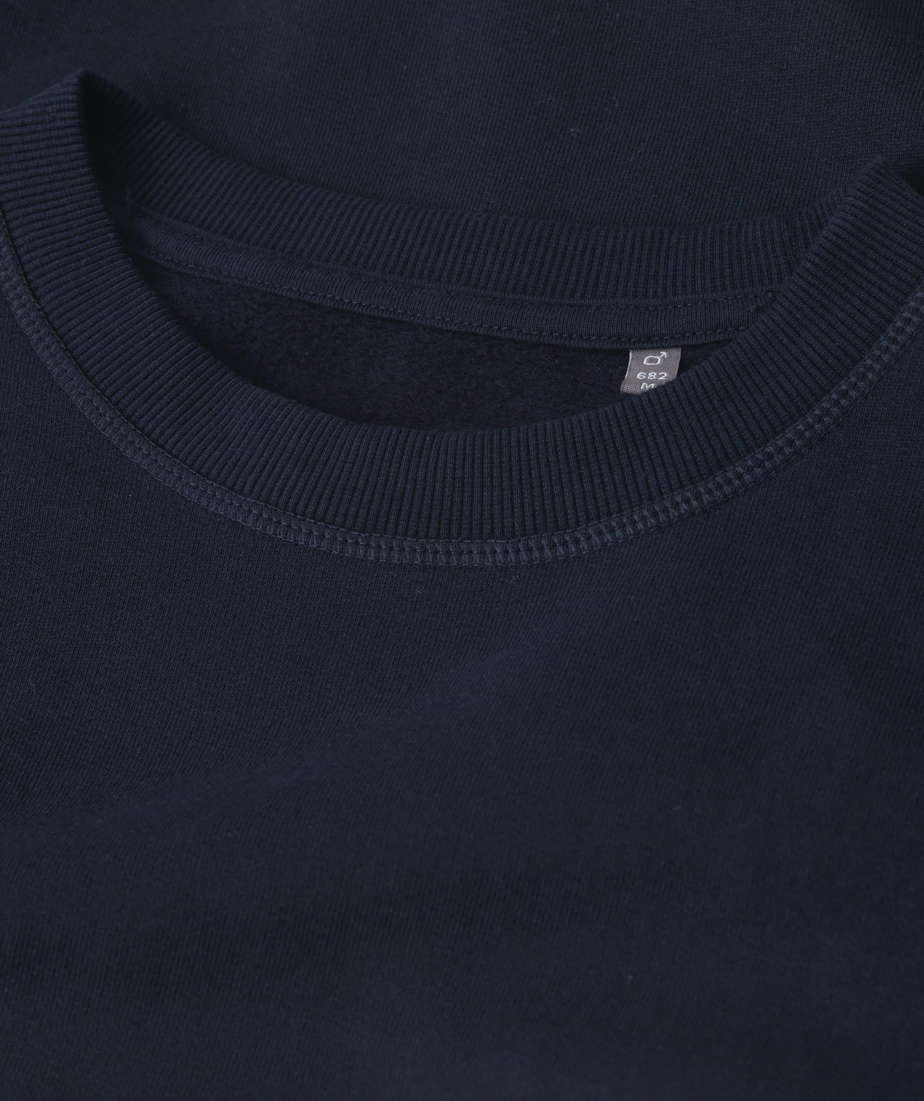ID organic sweatshirt, Navy, large image number 4
