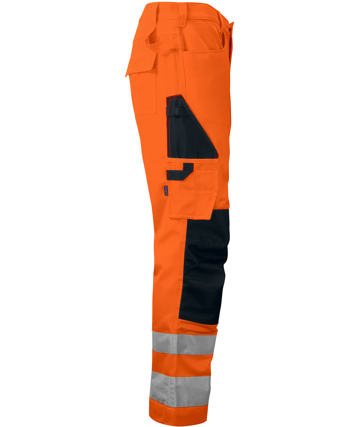 ProJob work trousers 6532, Hi-Vis Orange/Black, large image number 2