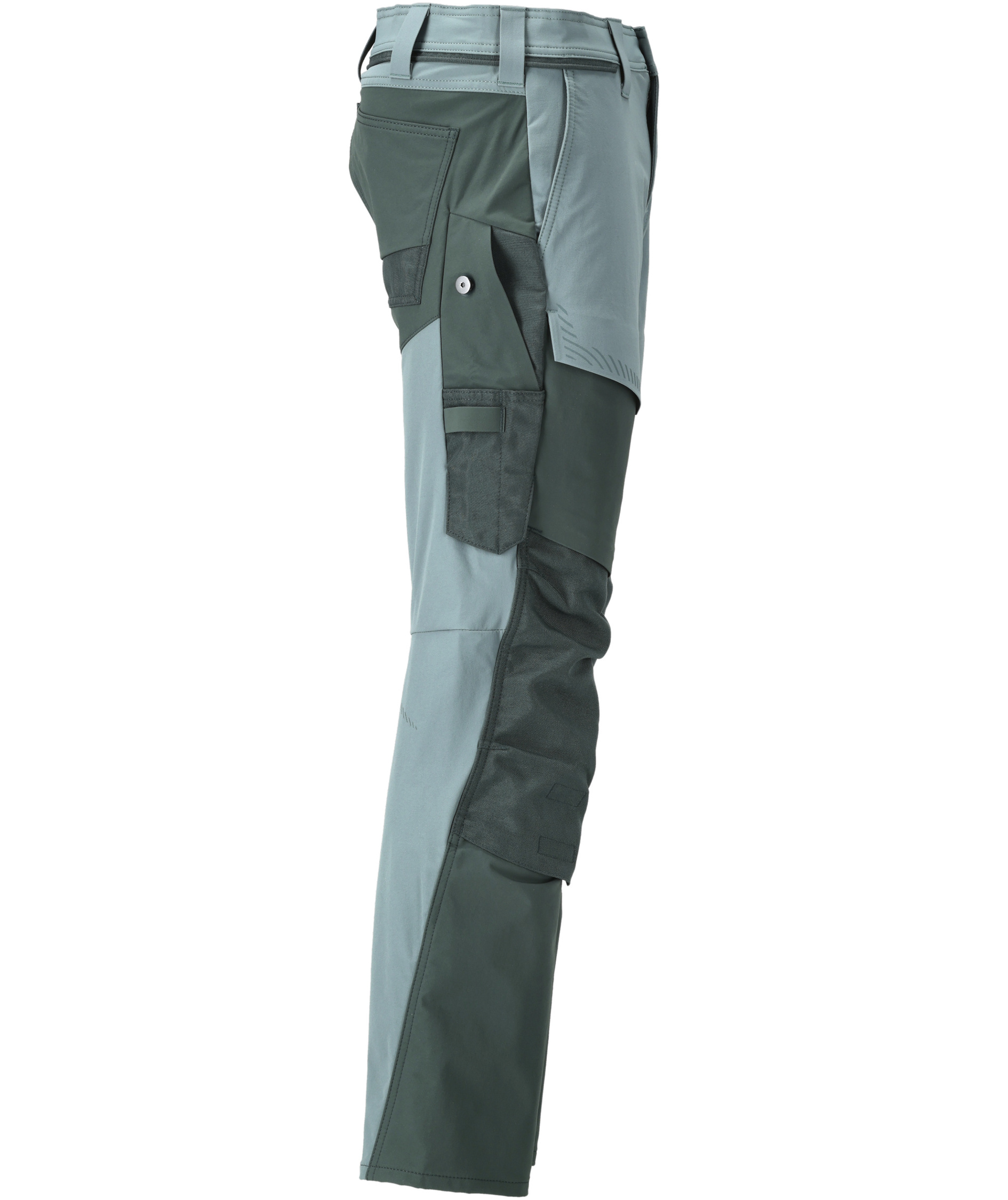Mascot Customized arbejdsbukser full stretch, Lys skovgr&oslash;n/Skovgr&oslash;n, large image number 2