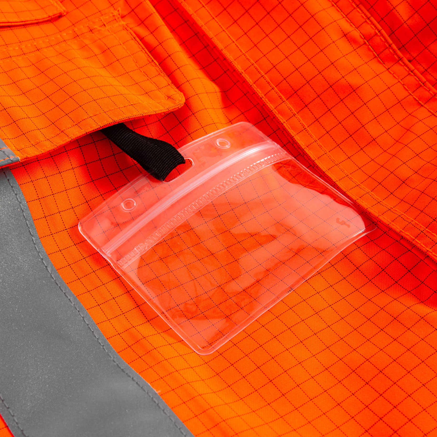 Lyngs&oslash;e Multinorm vinterjacka, Varsel Orange/Svart, large image number 2