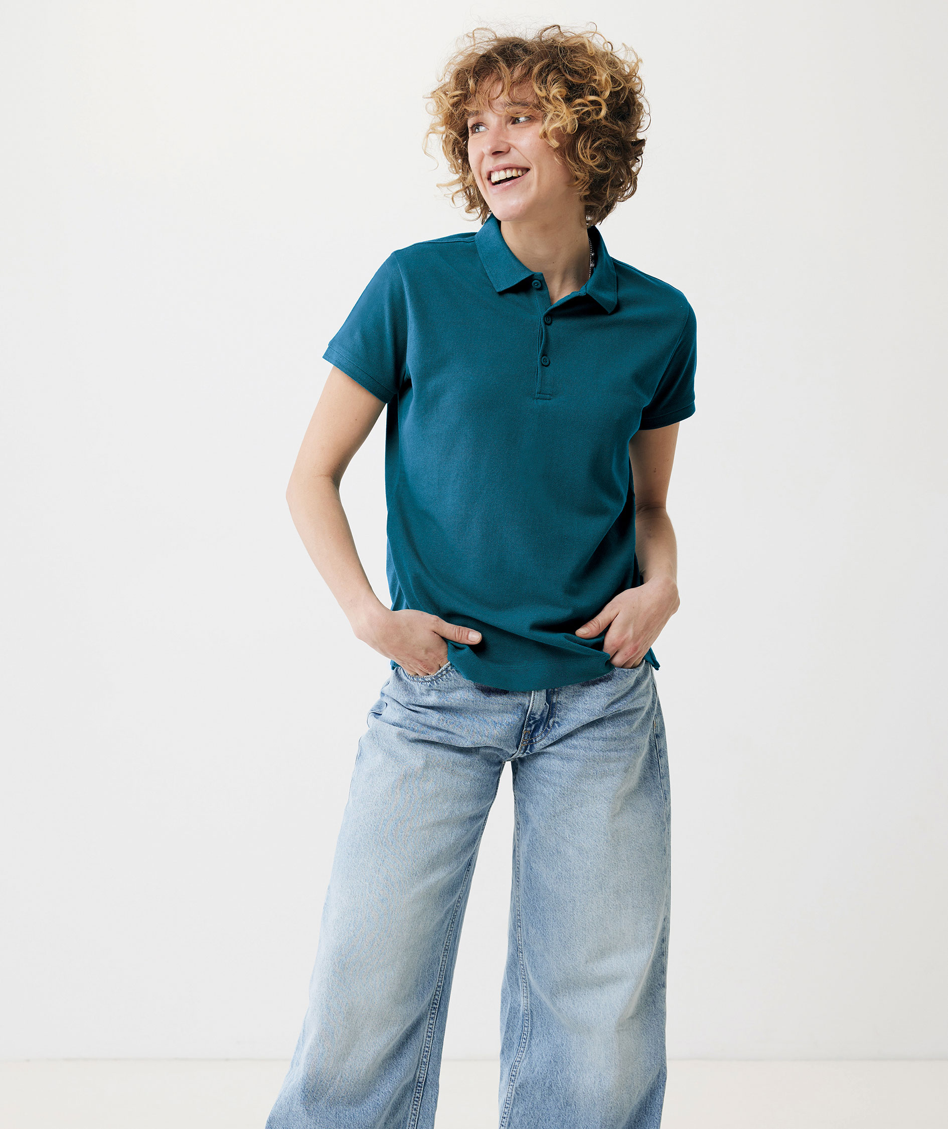Iqoniq Yosemite Damen Poloshirt, Dark Teal