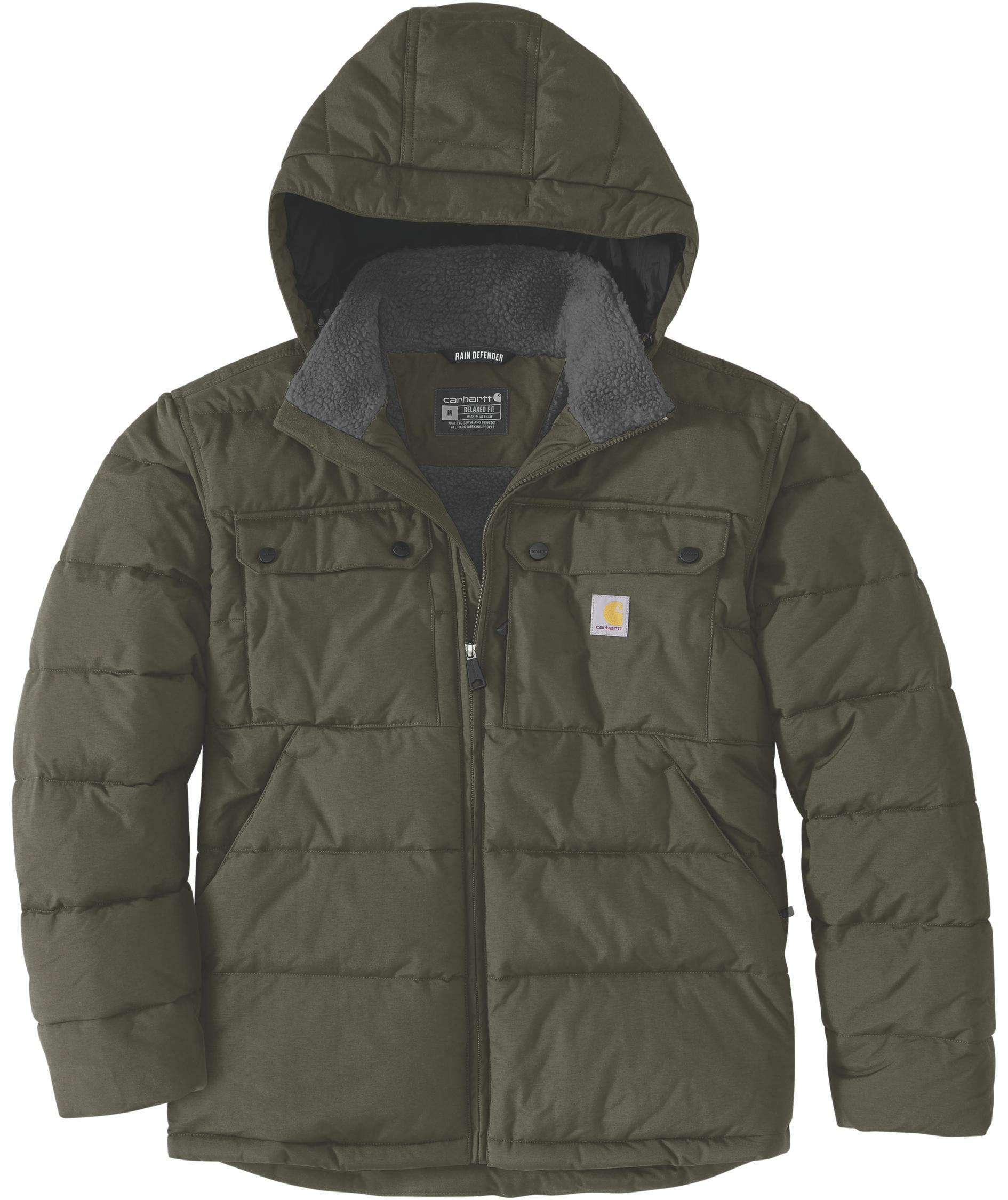 Carhartt Montana vatteret jakke, Moss, Moss, swatch