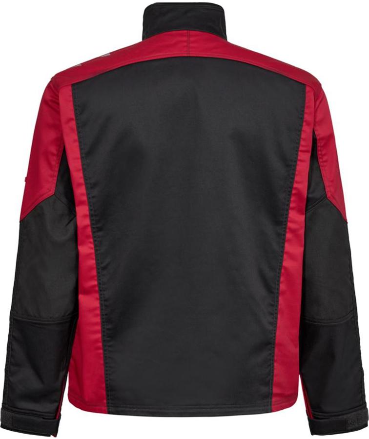 Engel Galaxy work jacket, Antracit Grey/Tomato Red