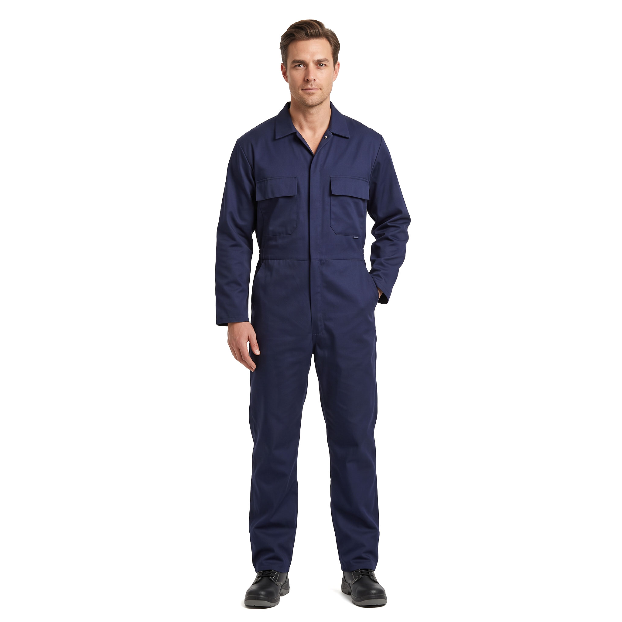 Portwest Euro Work coverall, Marine Blue, large image number 2