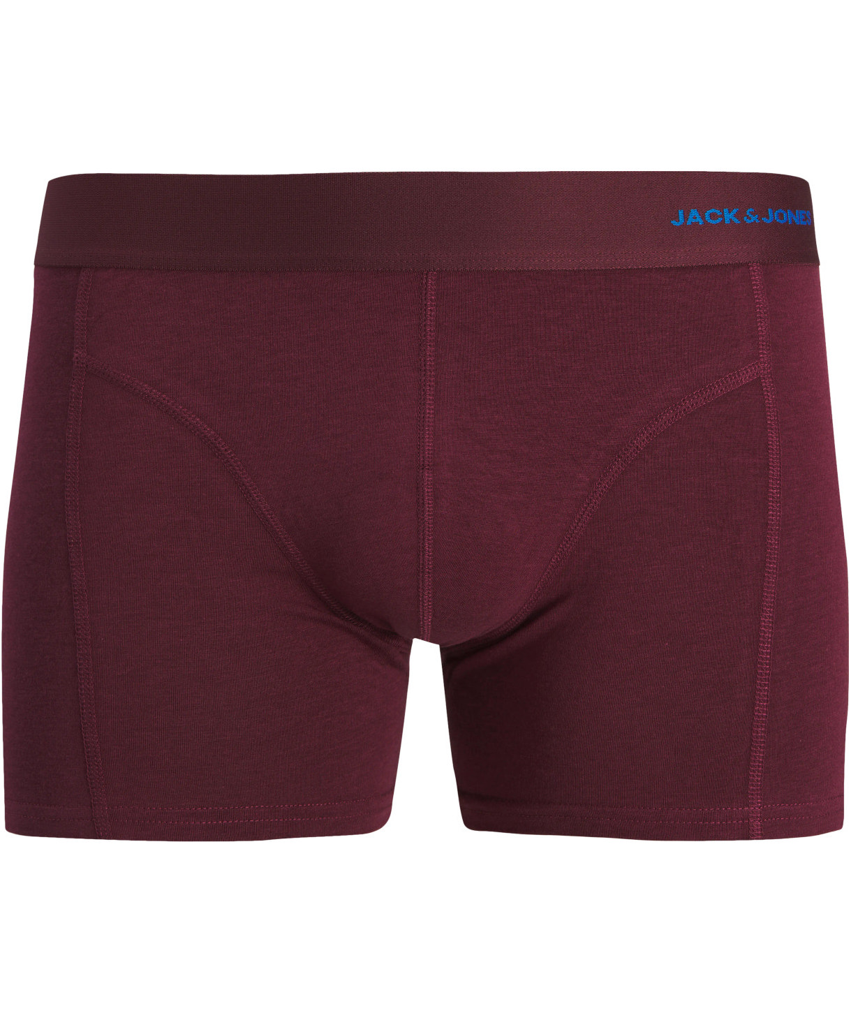 Jack & Jones JACCOMO 3-pack kalsonger, Windsor Wine/Sky Captain/Forest, large image number 2
