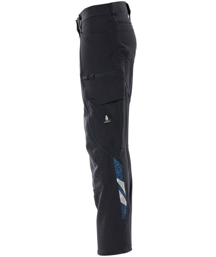 Mascot Accelerate pearl fit women's work trousers full stretch, Dark Marine Blue, large image number 2