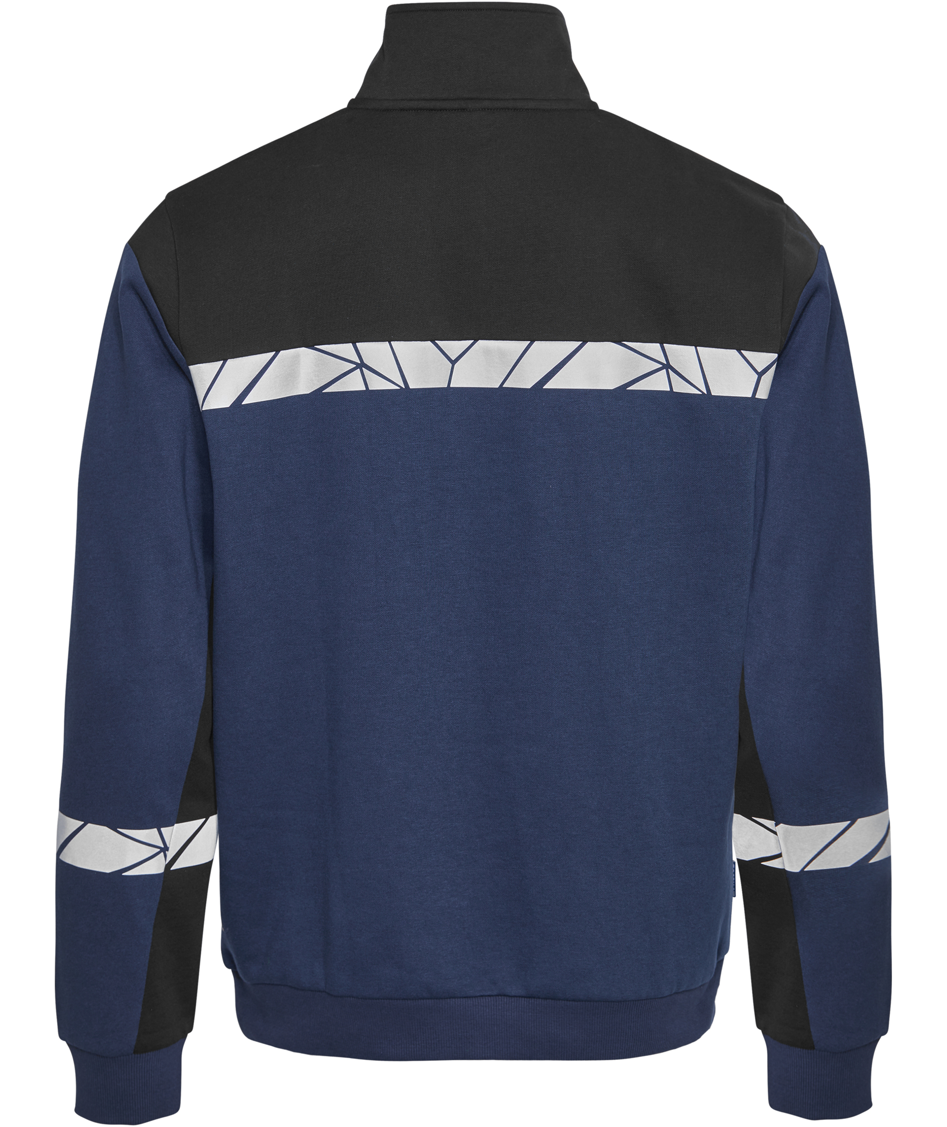 ProJob half zip sweatshirt 7102, Marine/Sort, large image number 1