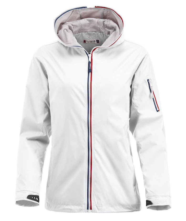 Clique Seabrook jacka dam, Vit