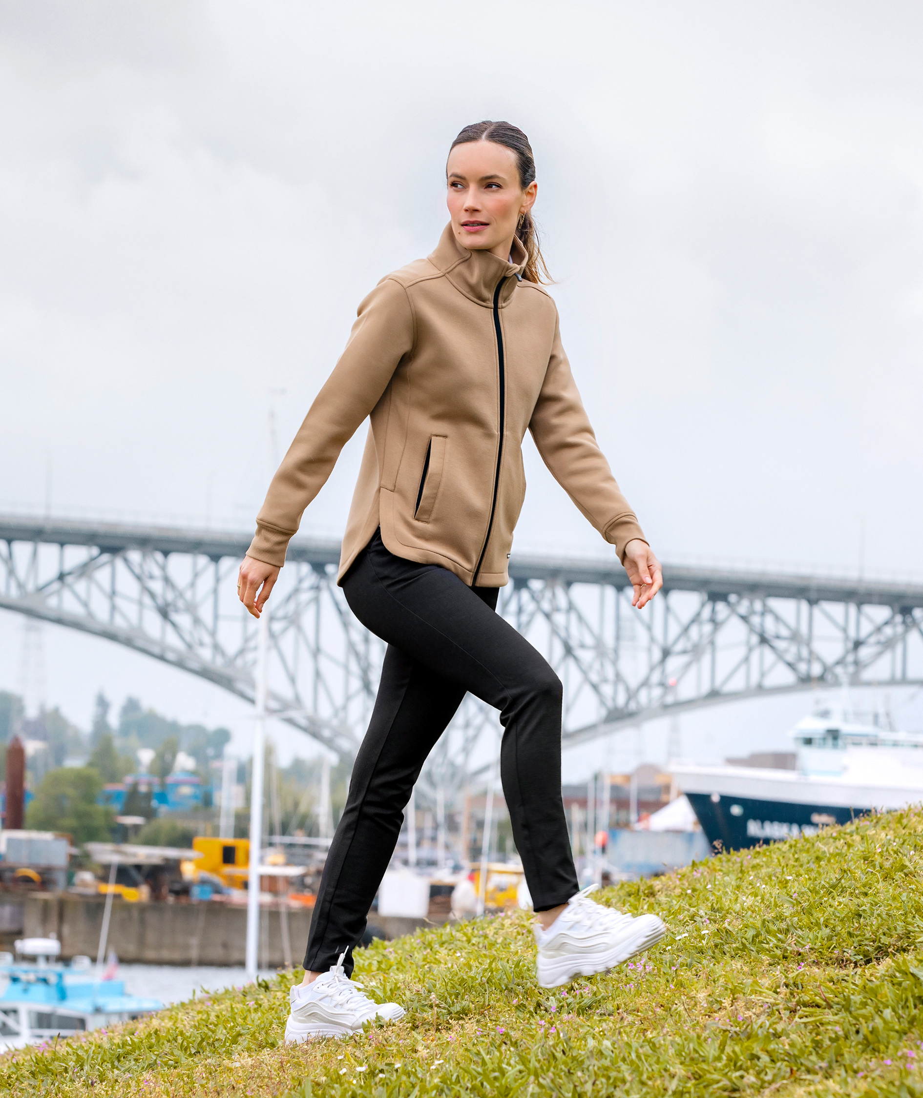 Cutter & Buck Pemberton dame cardigan