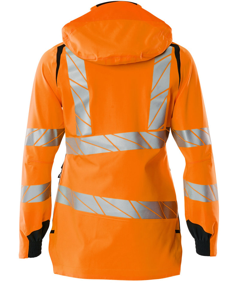 Mascot Accelerate Safe dame skalljakke, Hi-vis Orange/M&oslash;rk Marine, large image number 1