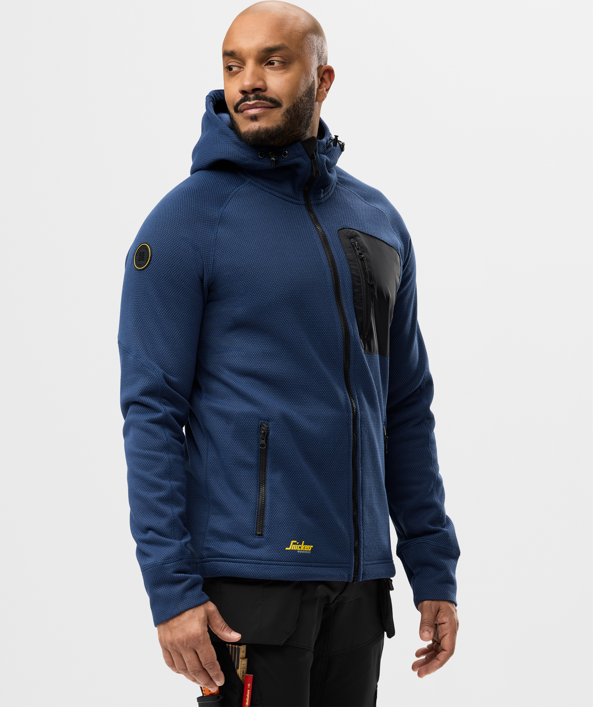 Snickers FlexiWork fleece hettegenser 8041