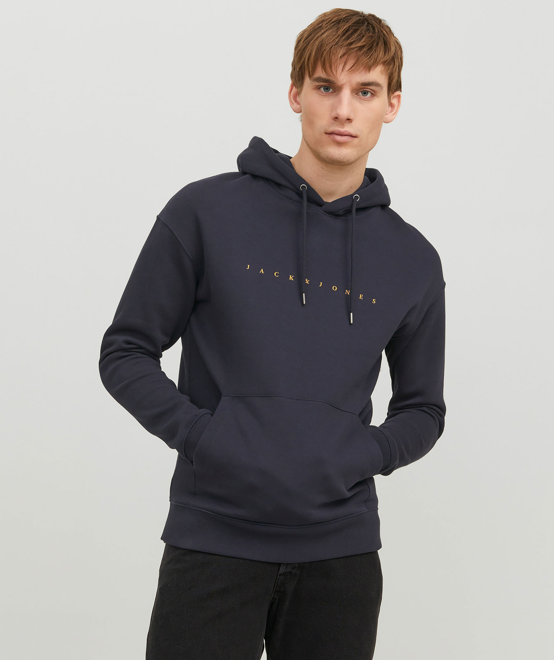 Jack & Jones JJESTAR Hoodie, Dark navy, large image number 6