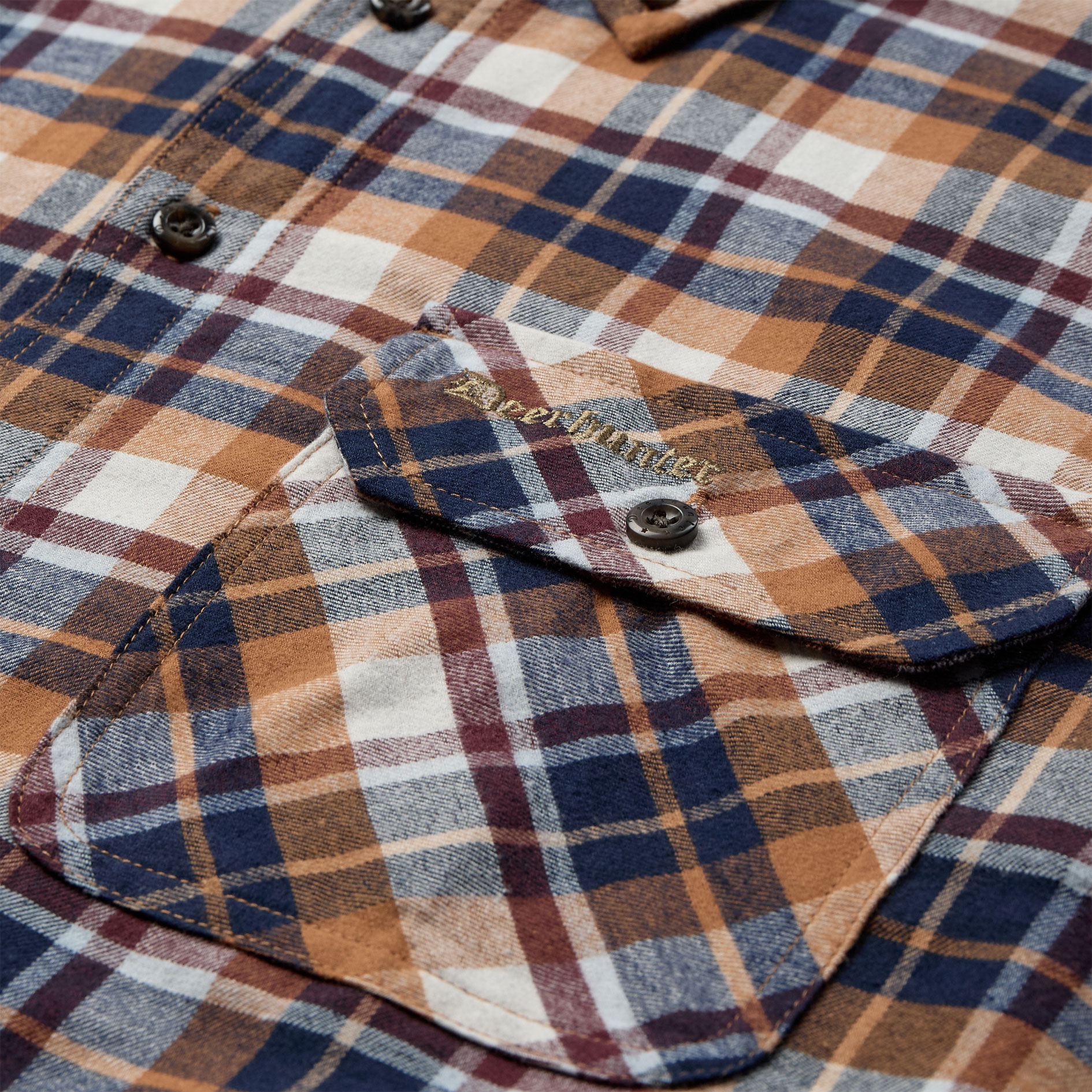 Deerhunter Charles shirt, Brown Check, large image number 3