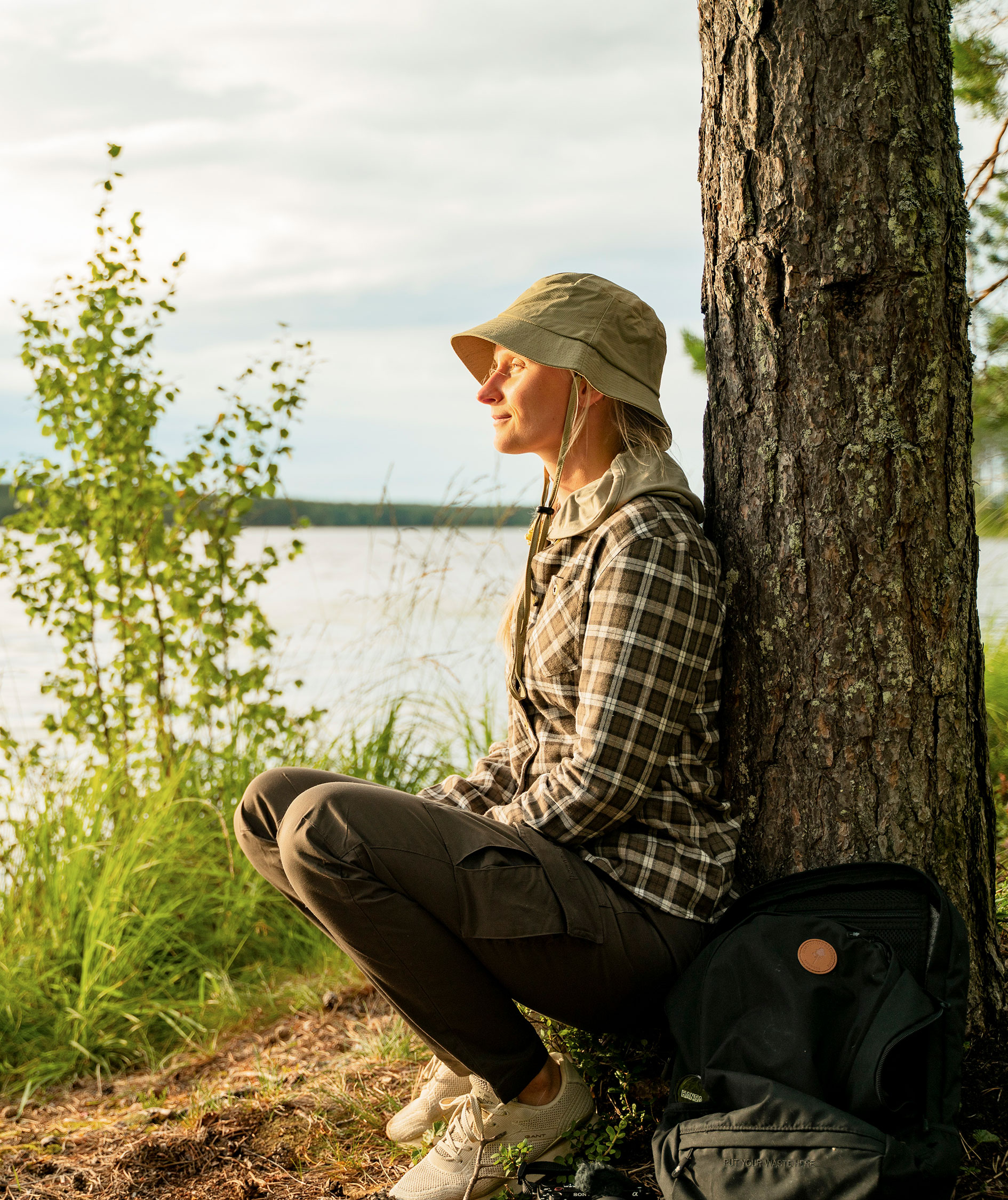 Pinewood Finnveden Outdoor damebukser, Dark olive , large image number 4