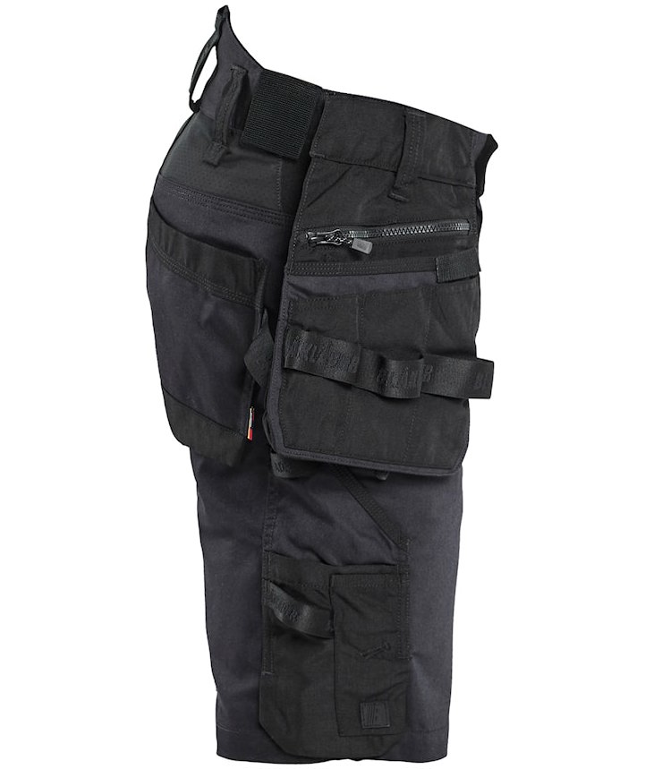Bl&aring;kl&auml;der Striker craftsman shorts, Black/Black, large image number 2