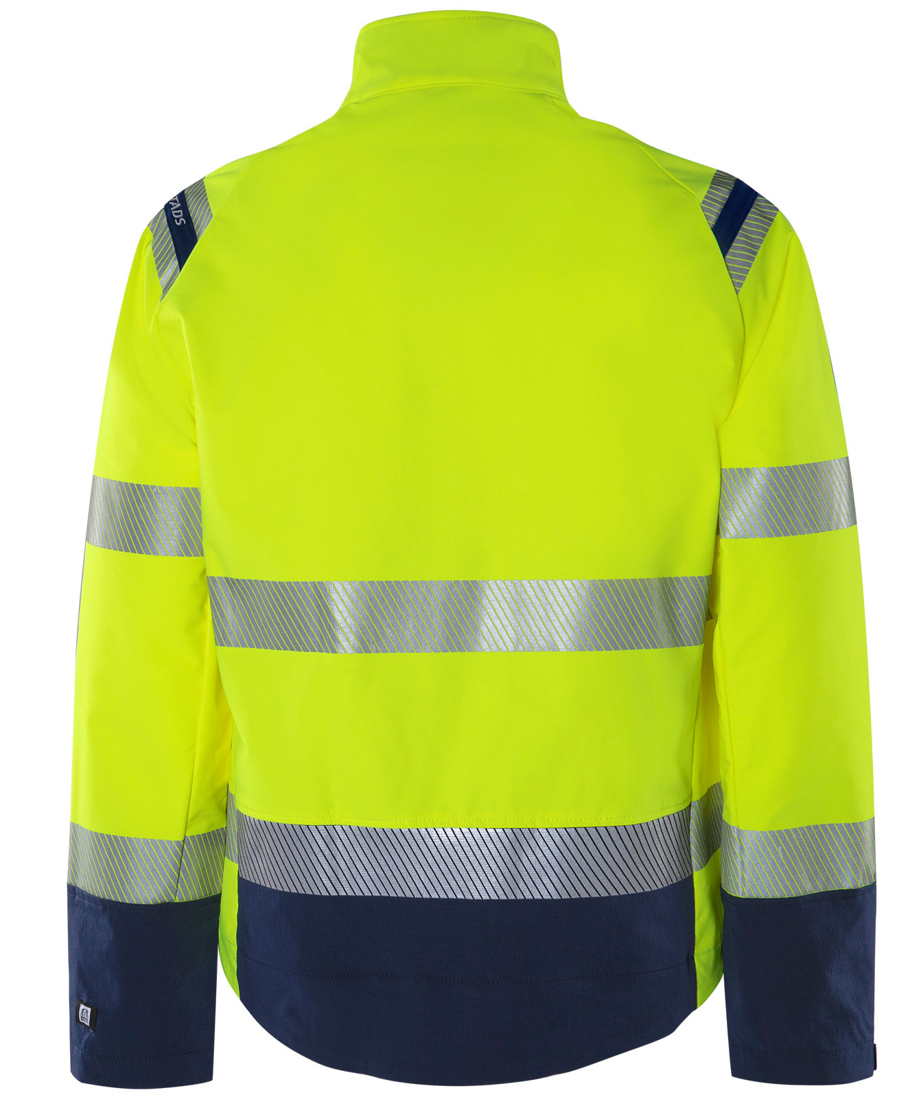 Fristads Green work jacket 4647 GSTP full stretch, Hi-Vis yellow/marine, large image number 2