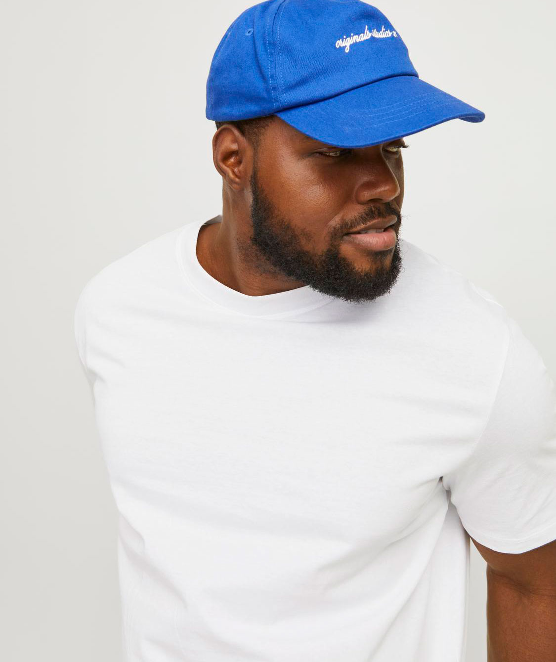 Jack & Jones Plus JJEBRADLEY T-shirt, White, large image number 6