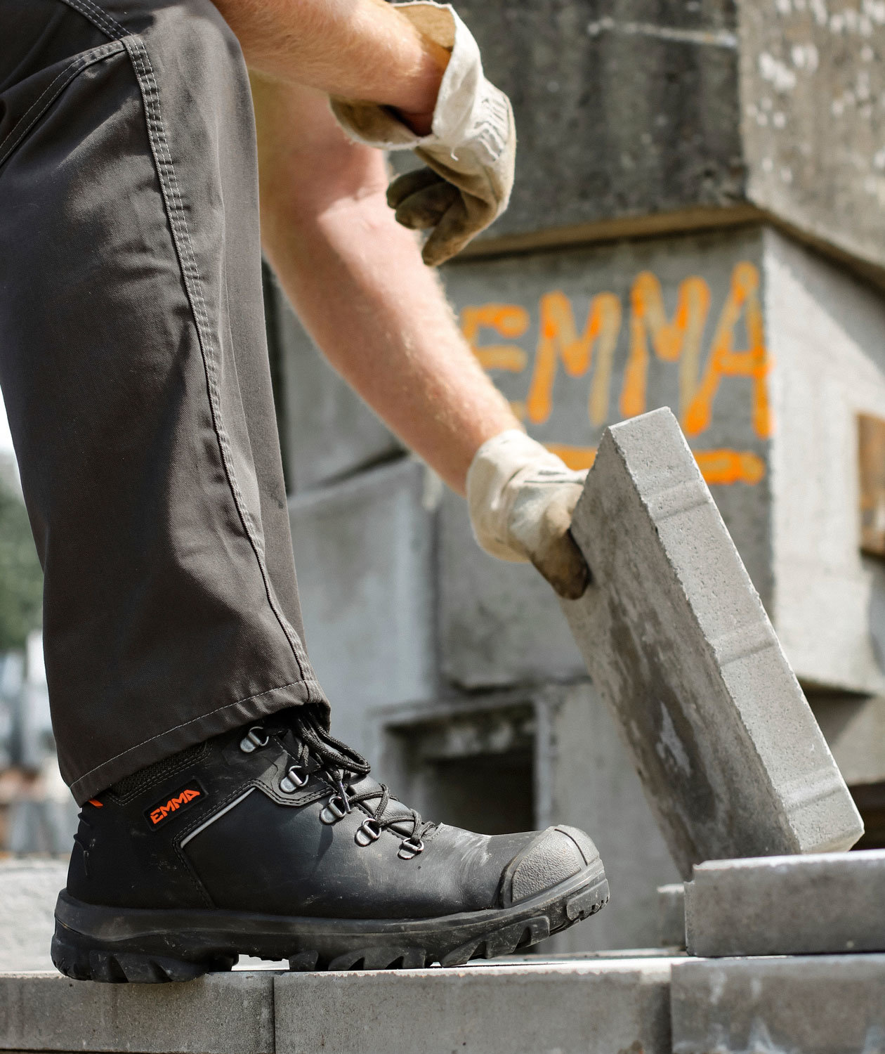 Emma Himalaya D safety boots S3, Black, large image number 1