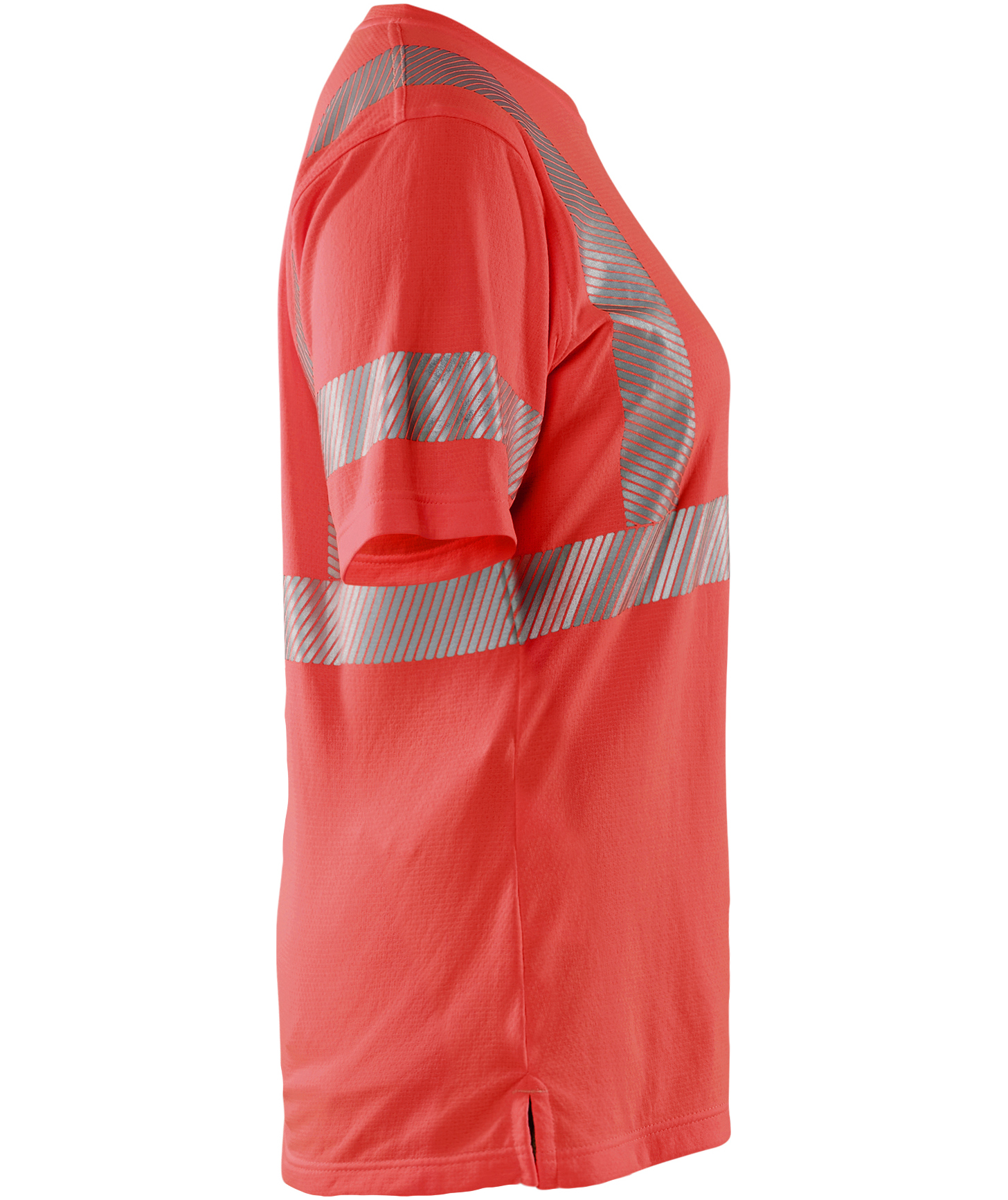 Bl&aring;kl&auml;der T-shirt dam, Varsel R&ouml;d, large image number 2