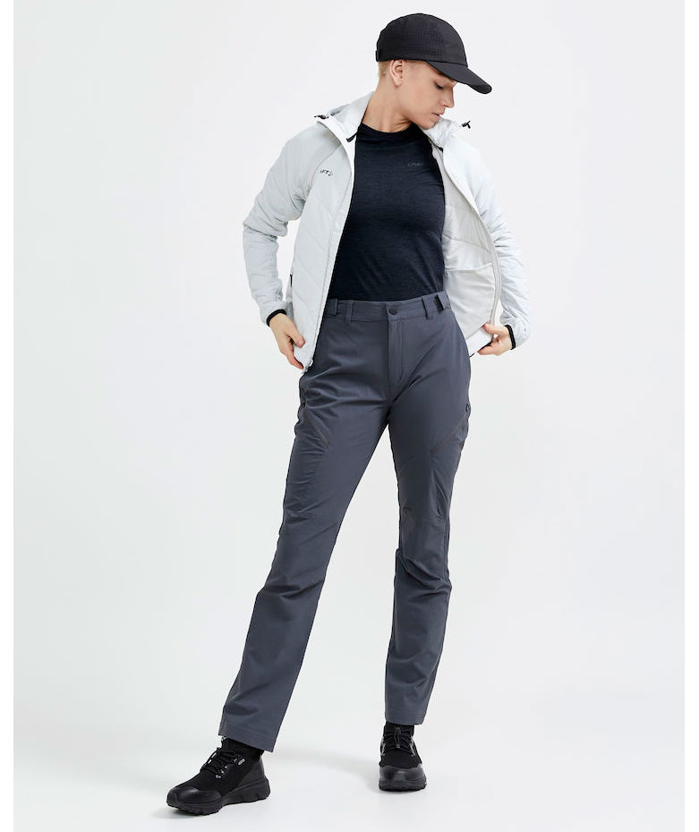 Craft ADV Explore Hybrid women's jacket, Ash, large image number 6