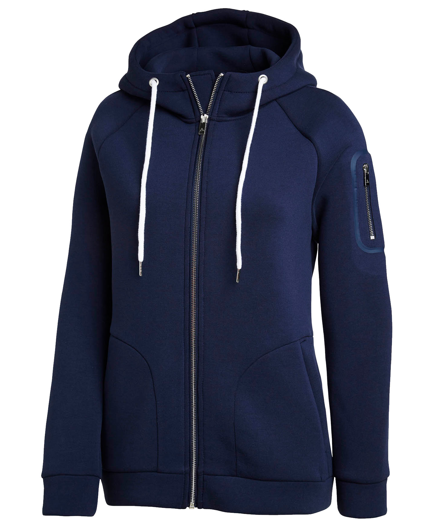Matterhorn Paccard Damen Hoodie mit Rei&szlig;verschluss, Navy, large image number 0