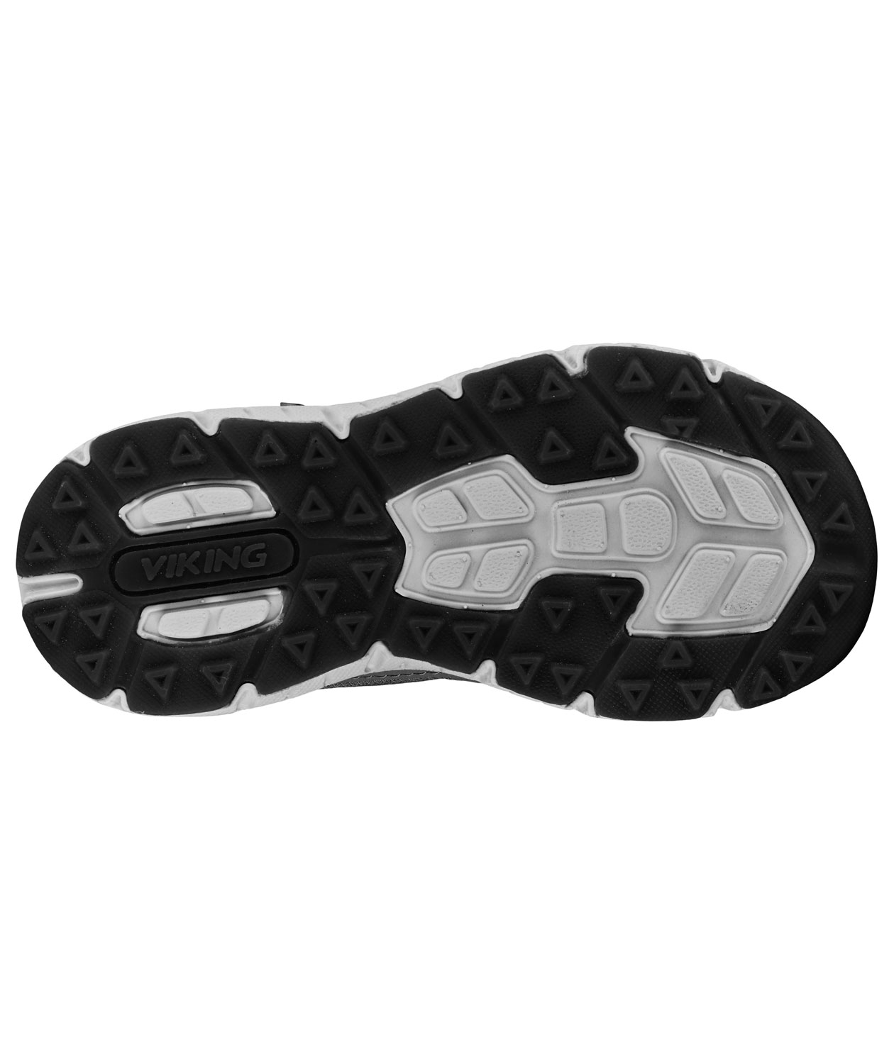 Viking Hovet Mid WP sneakers for kids, Black/Grey, large image number 3