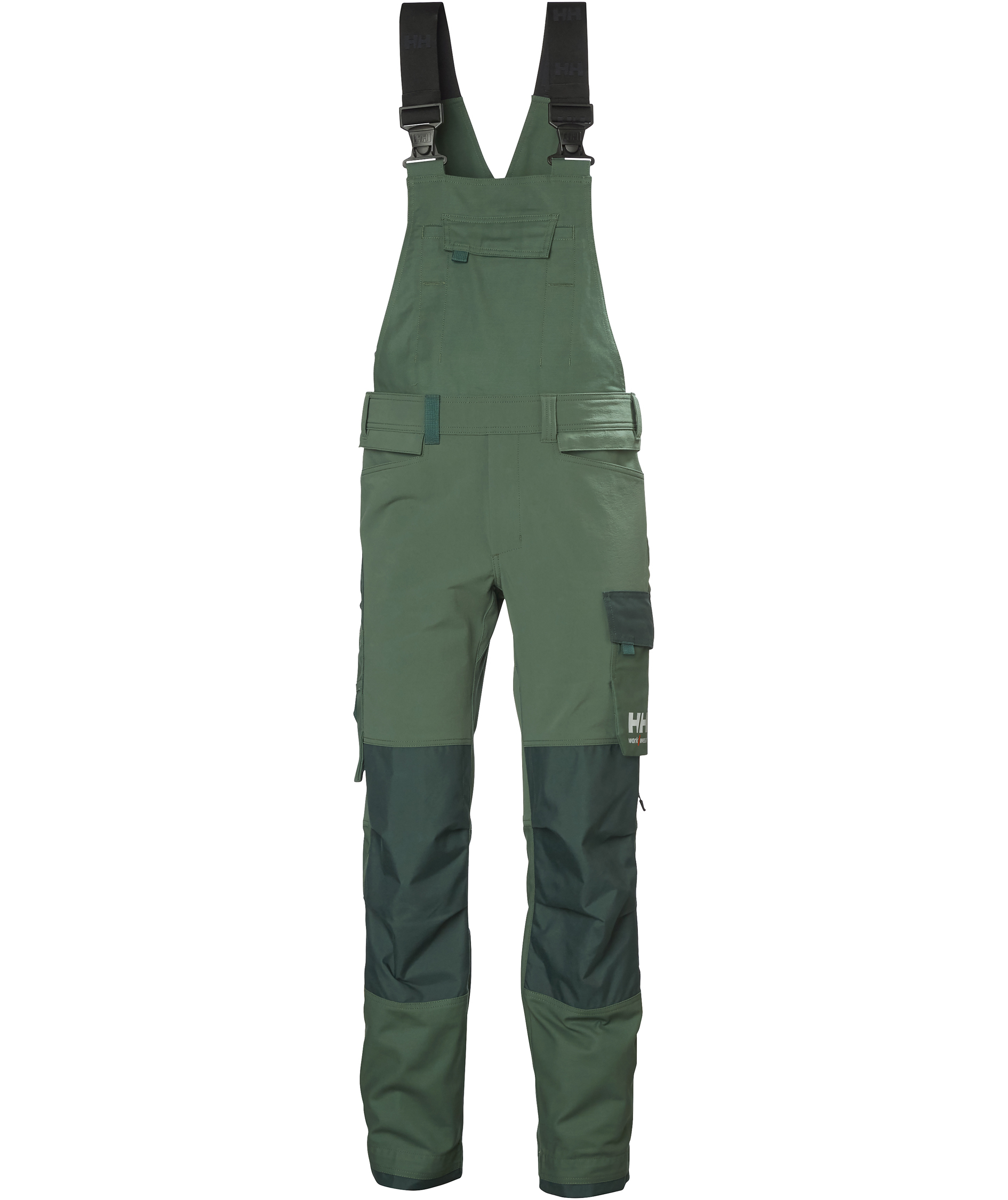Helly Hansen Oxford 4X Connect&trade; bib and brace full stretch, Spruce/Darkest Spruce, Spruce/Darkest Spruce, swatch