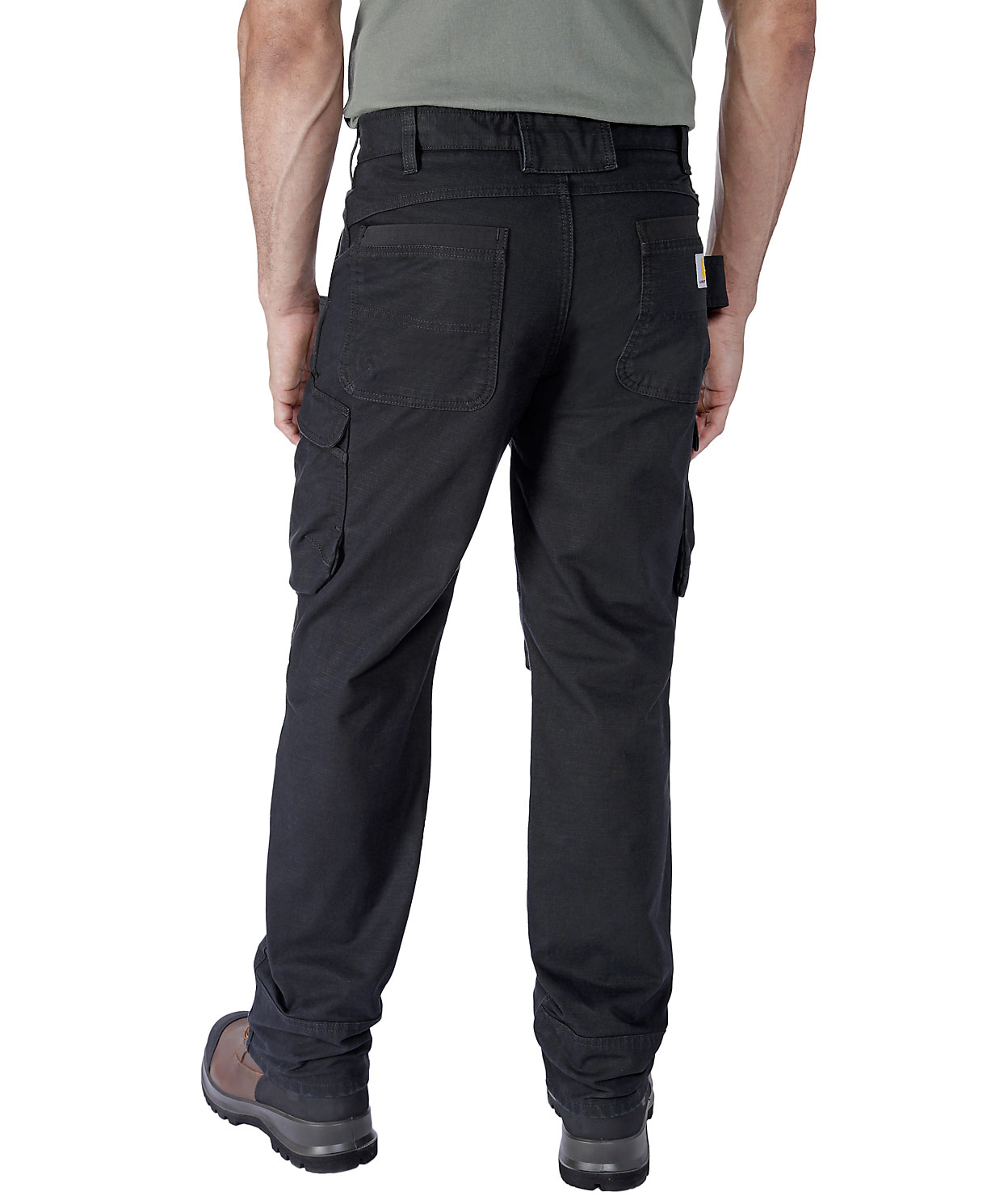 Carhartt Steel Rugged Flex cargo arbetsbyxa, Black, large image number 3