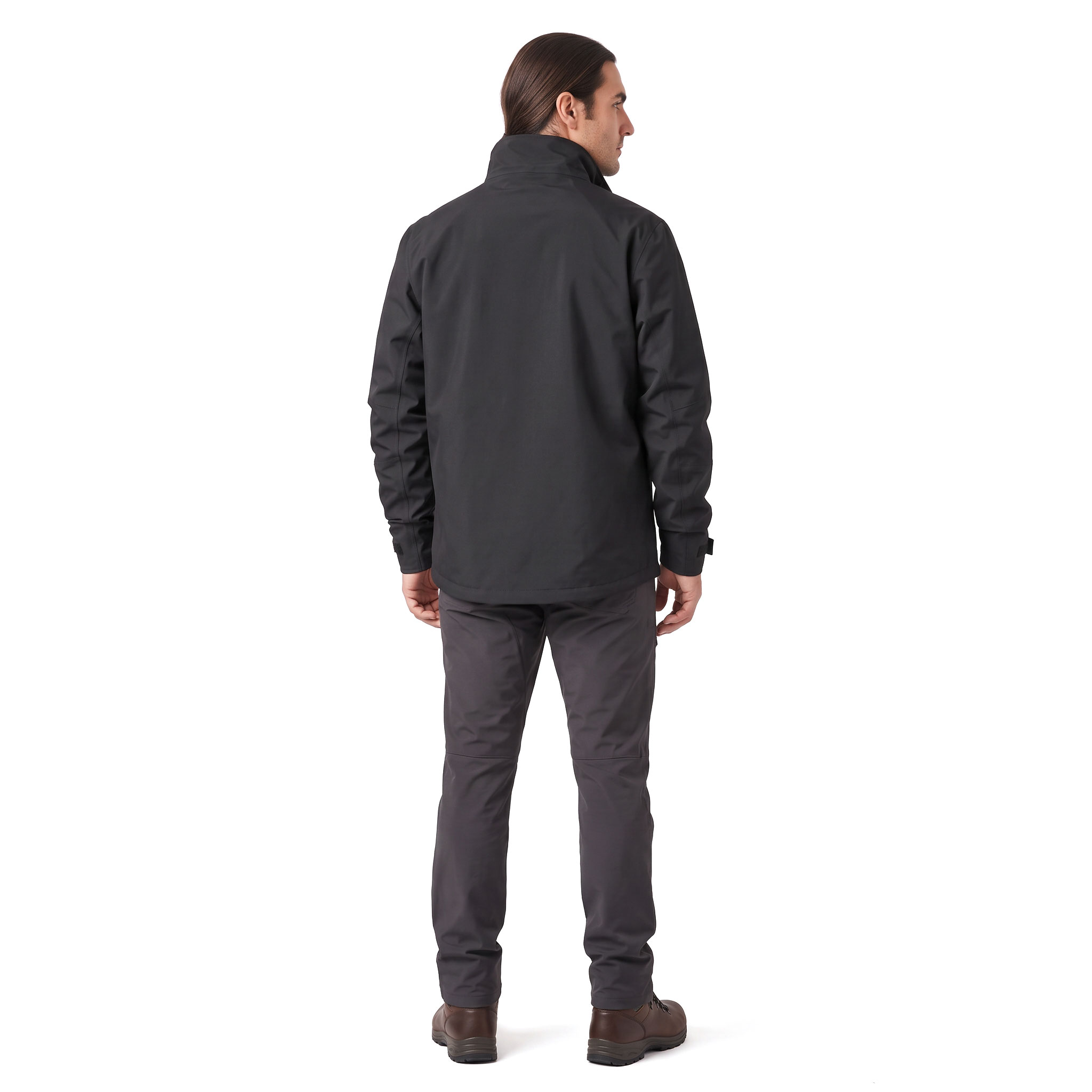 Deerhunter Sarek Regenjacke, Schwarz, large image number 3