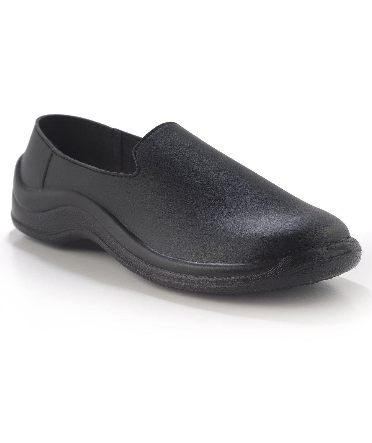 Codeor Slip-On loafer arbetsskor O1, Svart