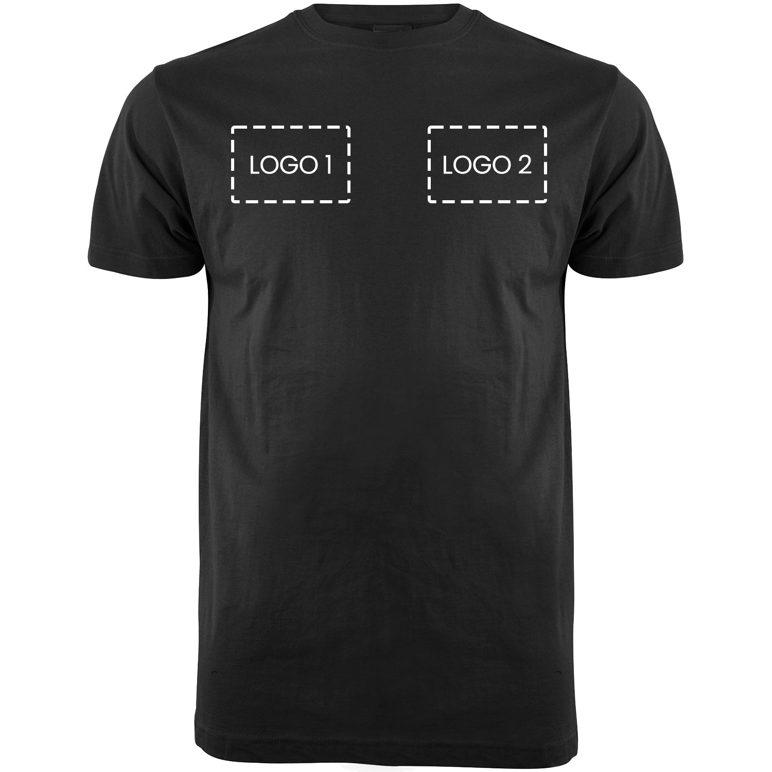 Blue Rebel T-shirt med logotryk, , large image number 0