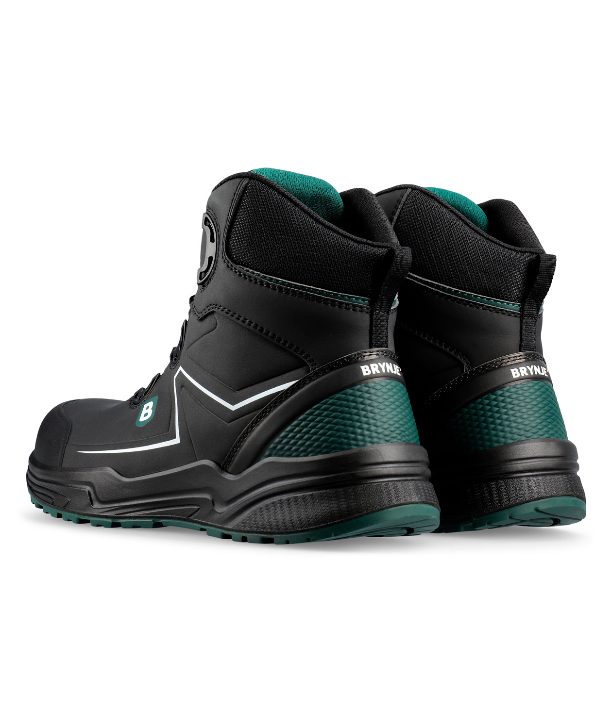 Brynje Green Way Low Boot vernest&oslash;vletter S3, Svart, large image number 4