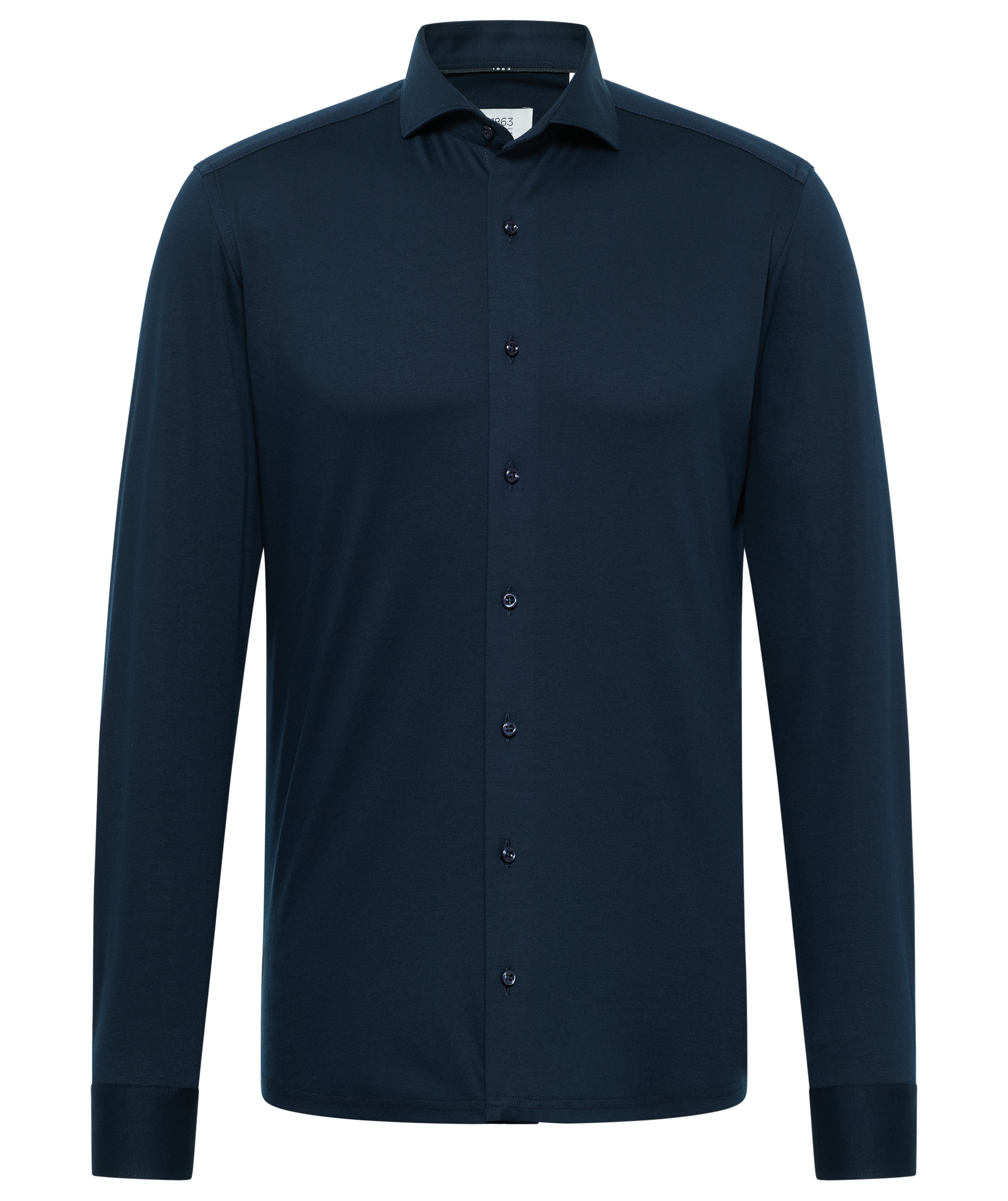 Eterna Soft Tailoring Jersey Slim fit, Navy