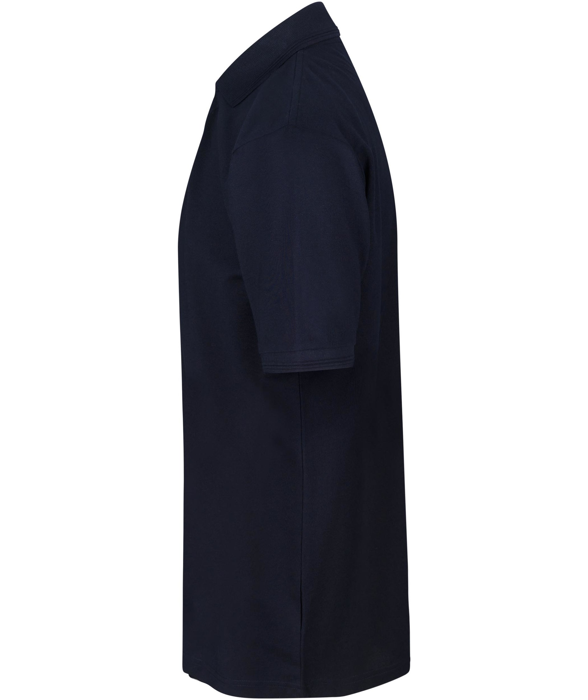 ID PRO Wear Pik&eacute;-tr&ouml;ja med tryckknappar, Marinbl&aring;, large image number 2