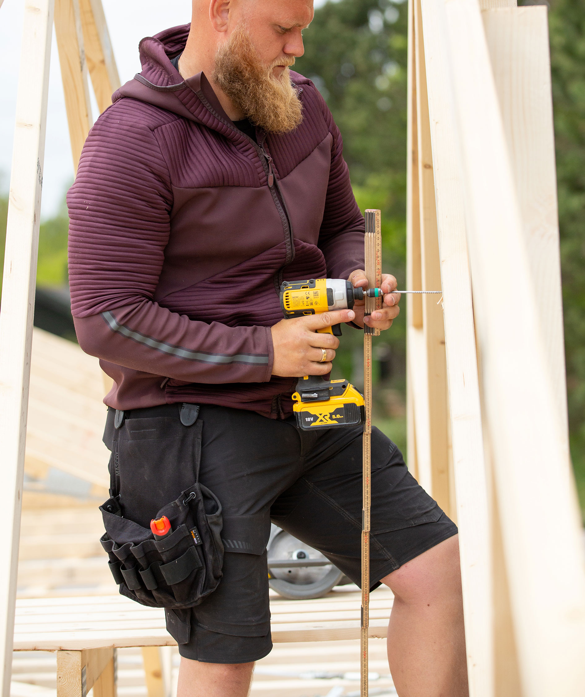 Mascot Customized arbeidsshorts full stretch