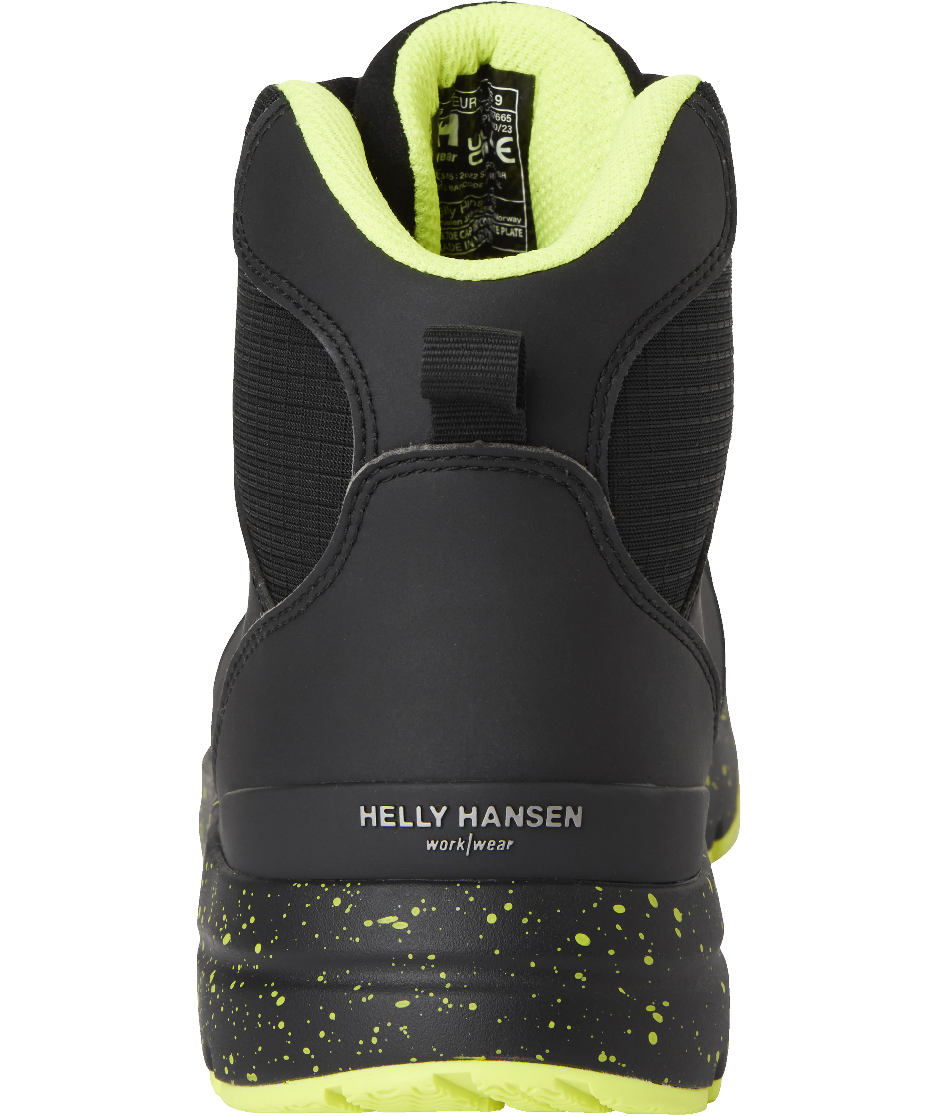 Helly&nbsp;Hansen Manchester MXR Mid skyddsk&auml;ngor S3S, Black/Yellow, large image number 4