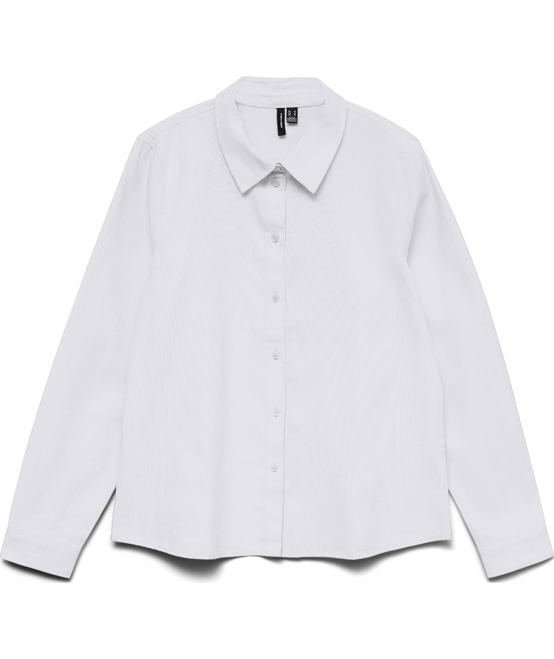Vero Moda VMLAUREN Oxford women's shirt, Bright White, large image number 0