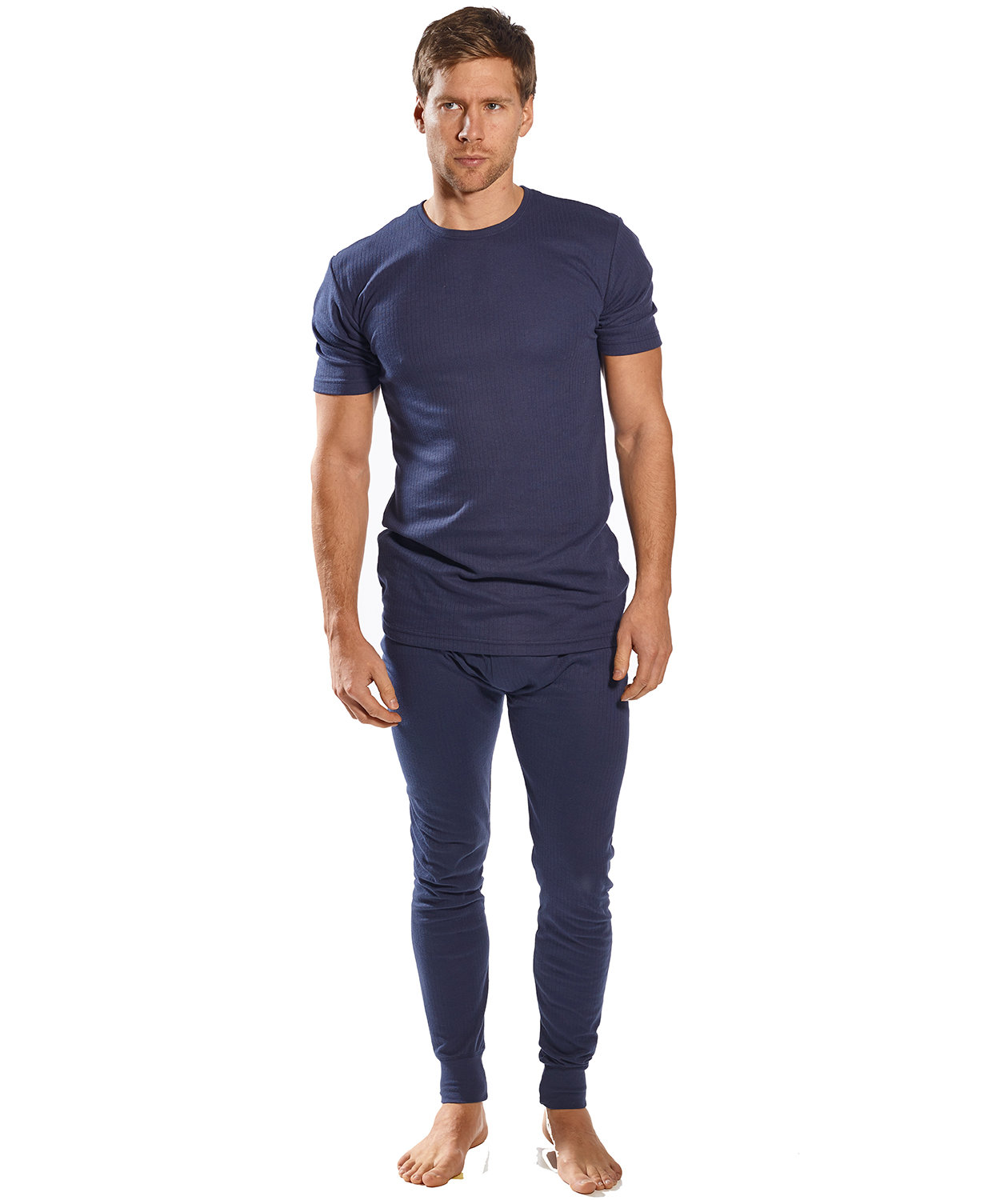 Portwest kort&aelig;rmet termoundertr&oslash;je, Marine