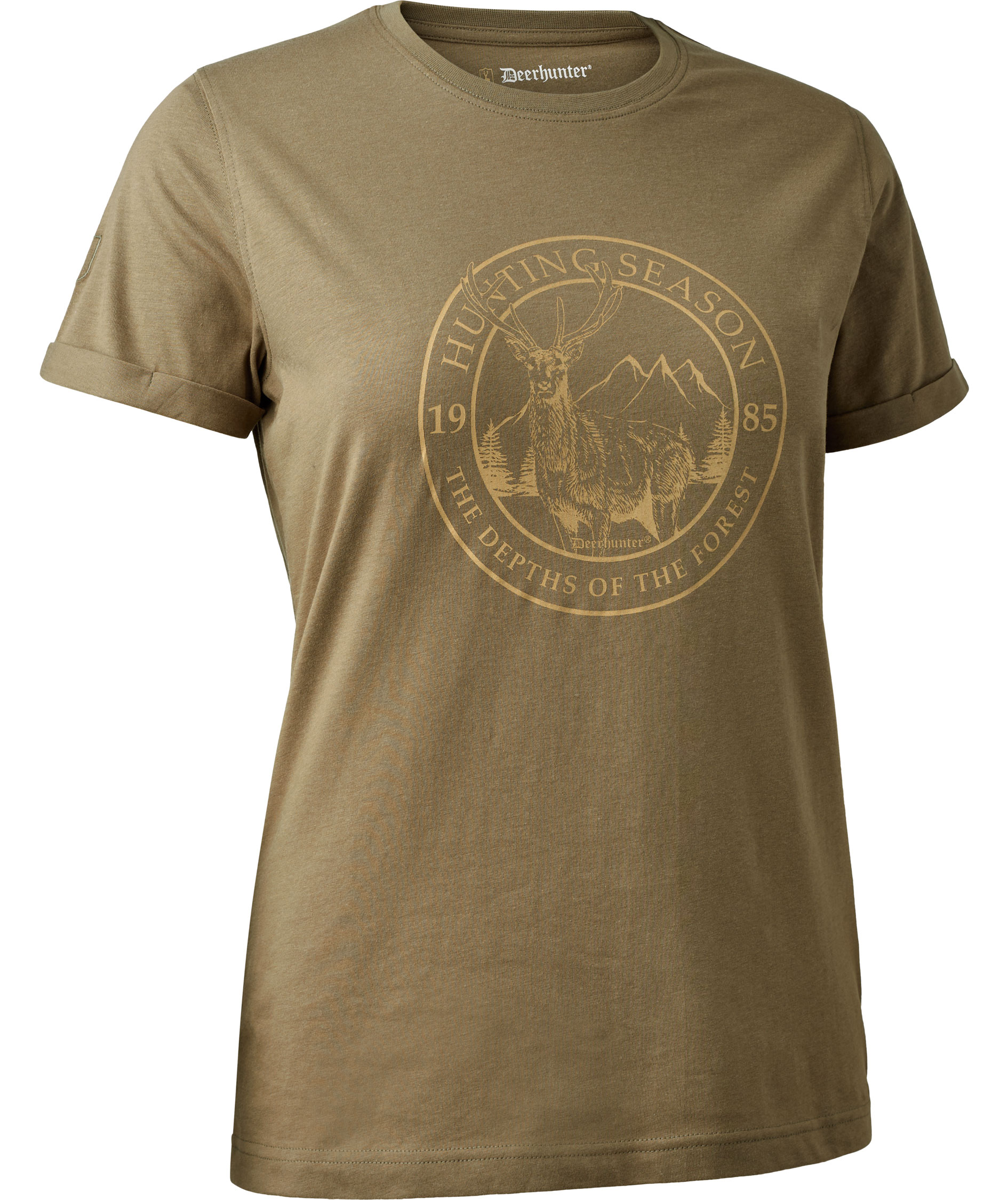 Deerhunter Lady Ella T-shirt dam, Driftwood