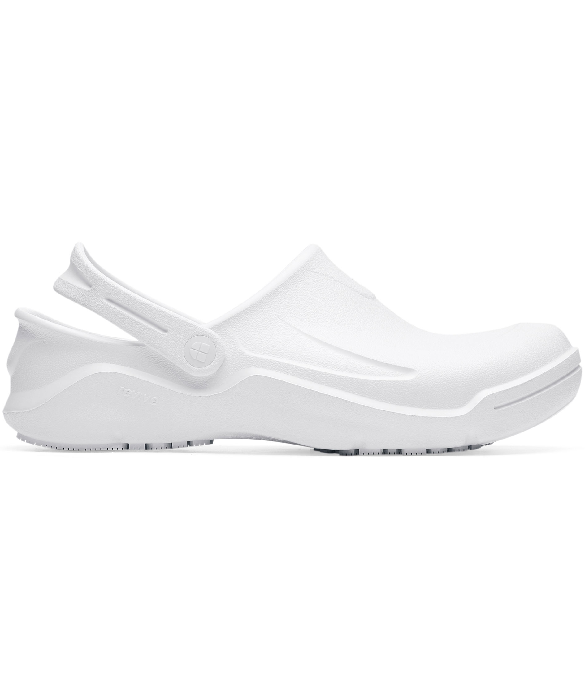 Shoes For Crews Zinc ll clogs med helreim, Hvit