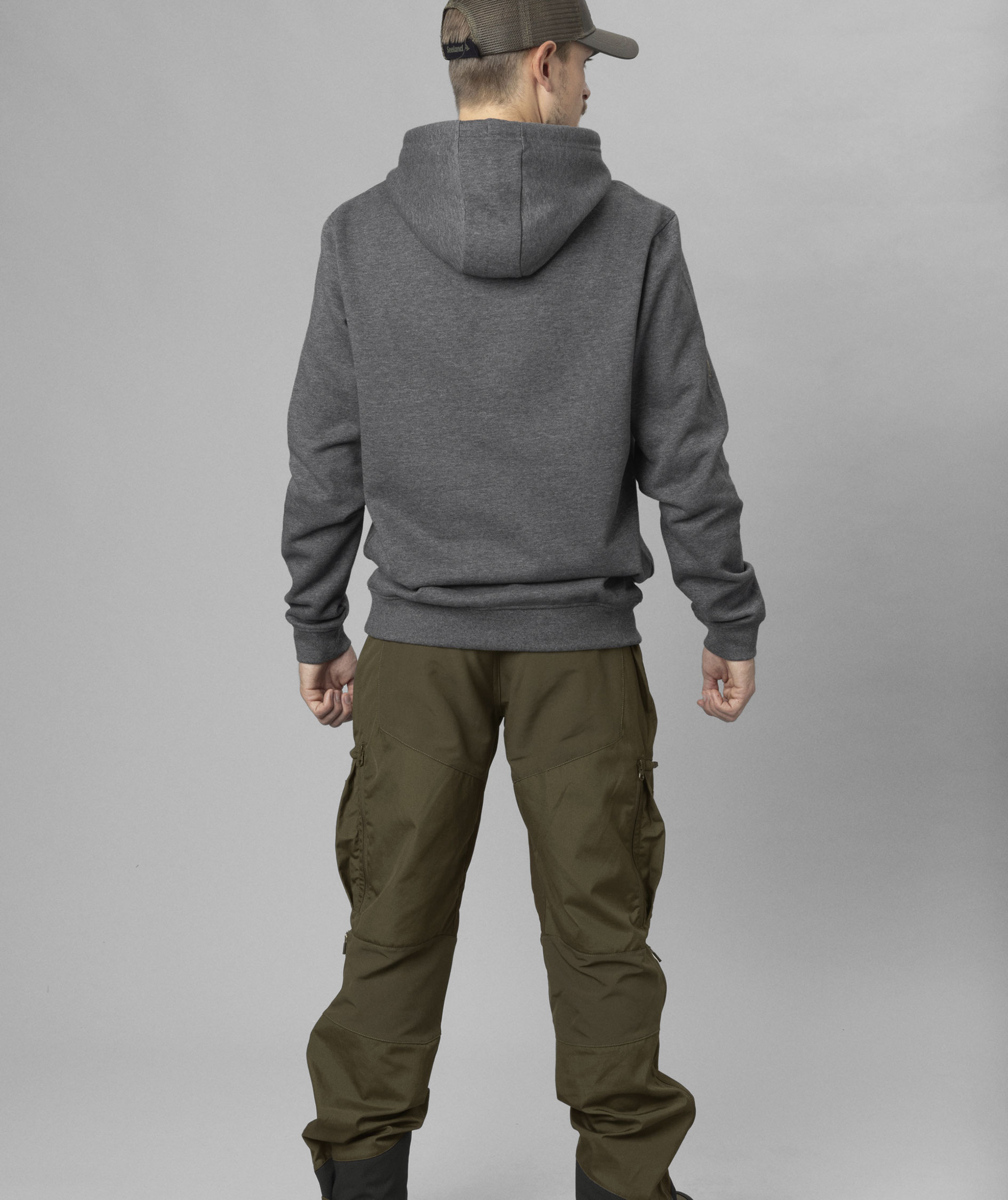 Seeland Loaded Hoodie, Grey melange, large image number 5