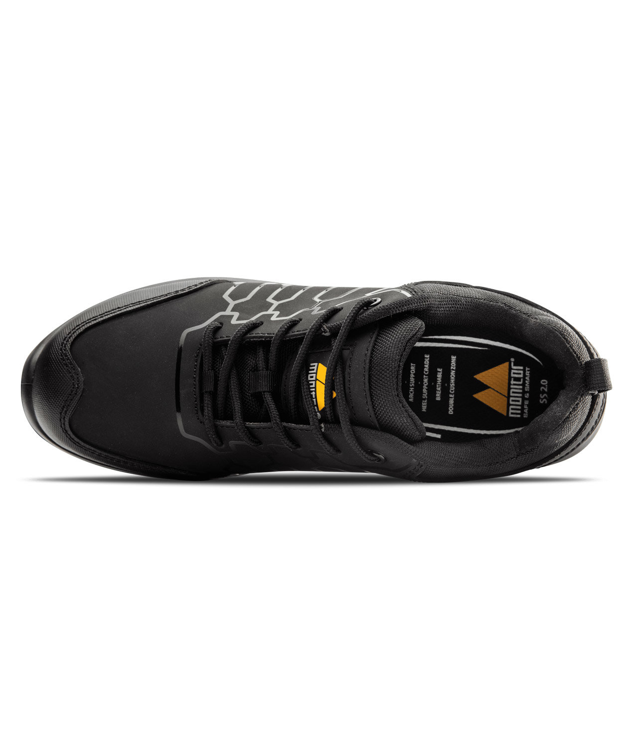 Monitor Micro safety shoes S3, Black, large image number 2