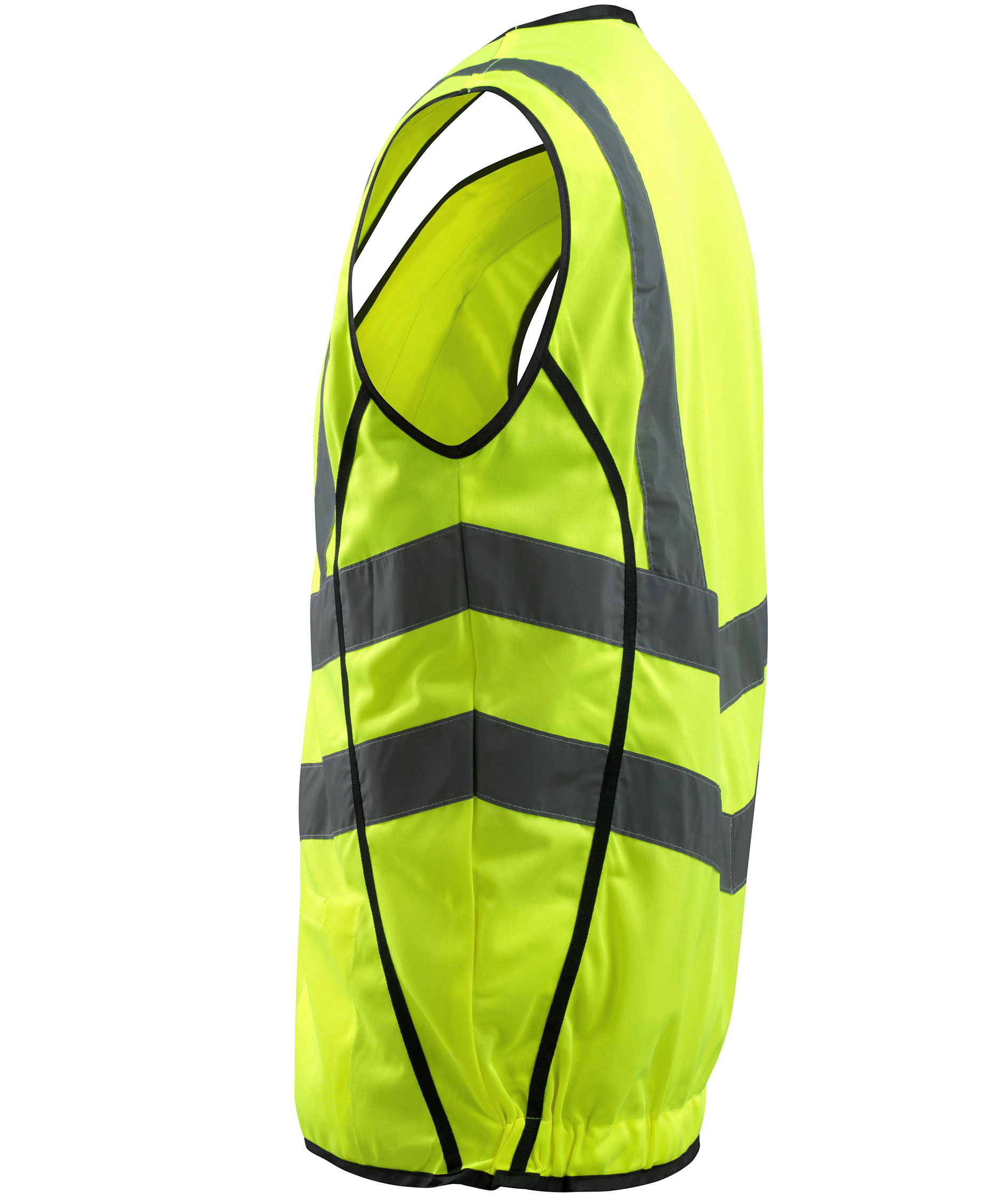 Mascot Safe Supreme Wingate reflective safety vest, Hi-Vis Yellow, large image number 3